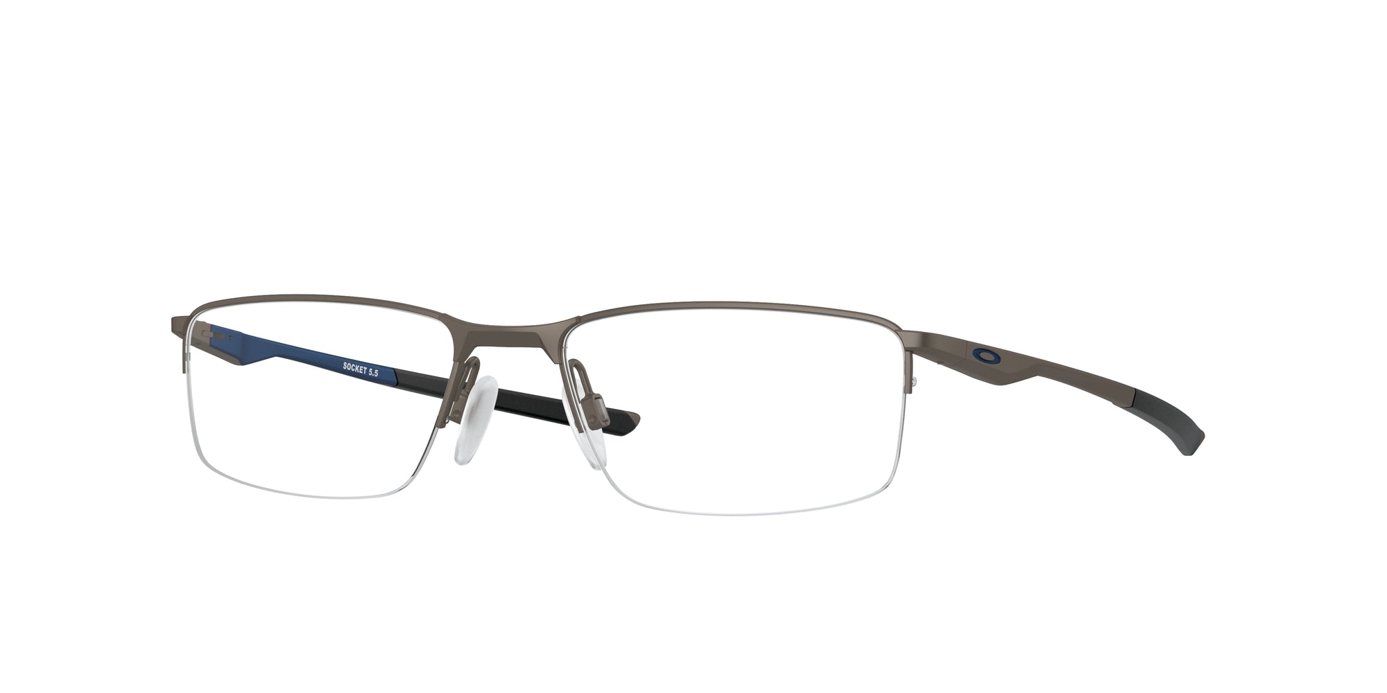 Oakley Uomo Oakley OX3218 SOCKET 5.5 321806 Montature da vista Metallo Grigio Squadrata Normale