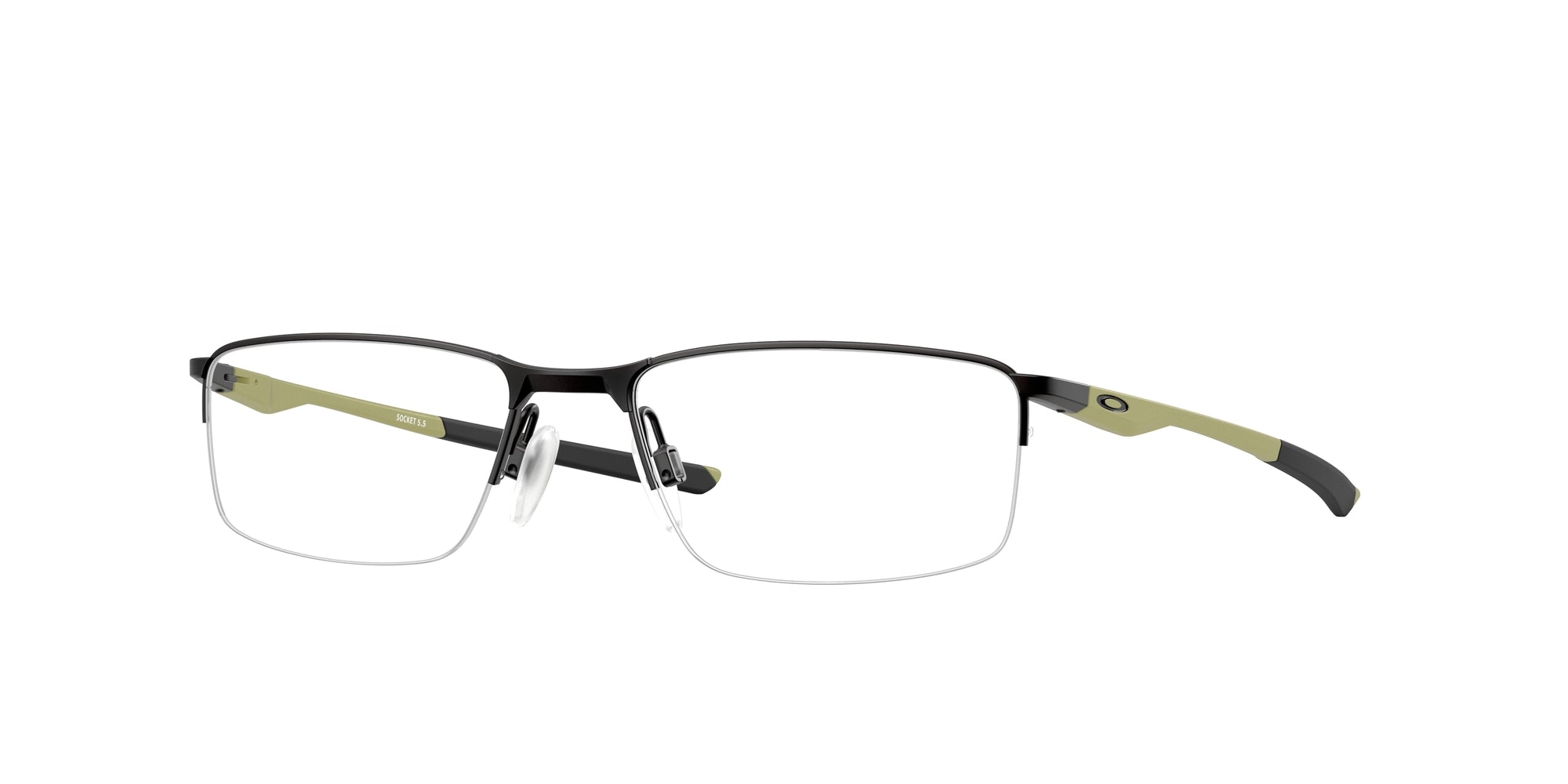 Oakley Uomo Oakley OX3218 SOCKET 5.5 321816 Montature da vista Metallo Nero Squadrata Normale