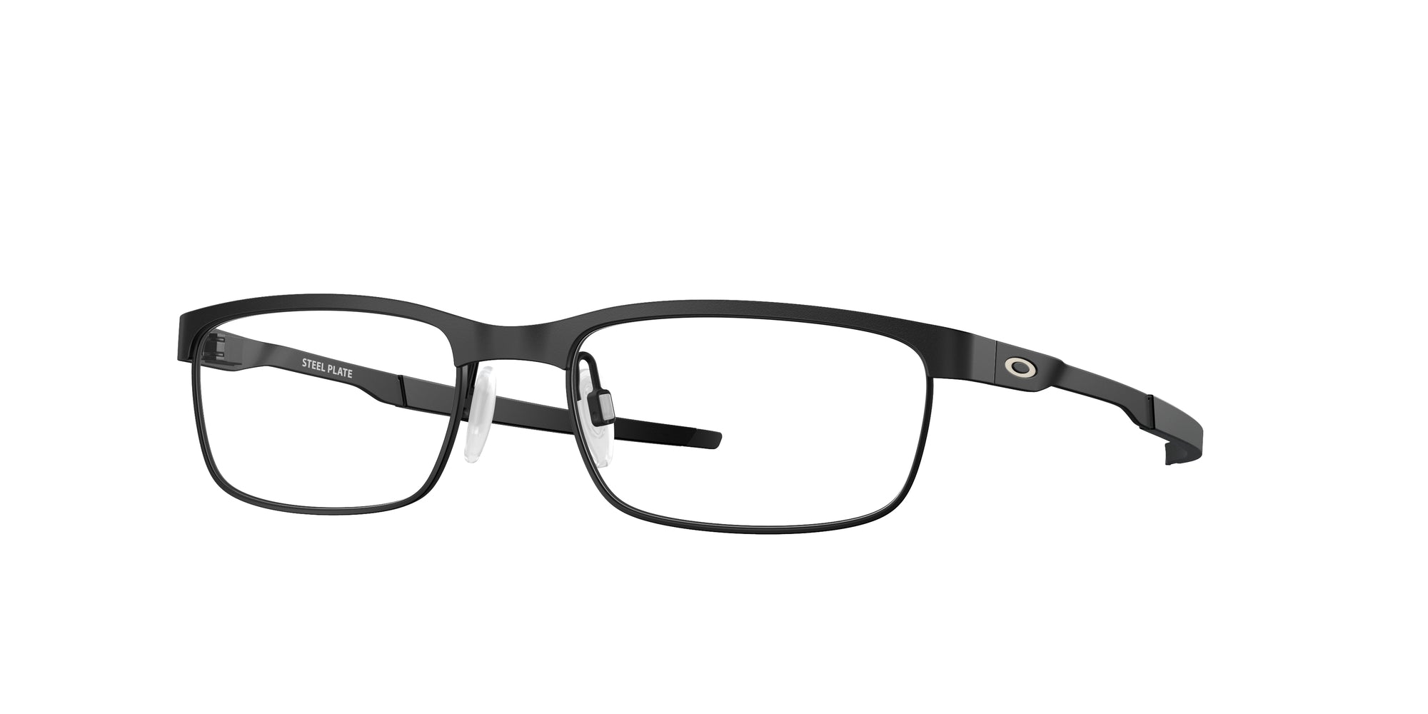 Oakley Uomo Oakley OX3222 STEEL PLATE 322201 Montature da vista Metallo Nero Squadrata Normale Oakley Uomo Oakley OX3222 STEEL PLATE 322201 Montature da vista Metallo Nero Squadrata Normale
