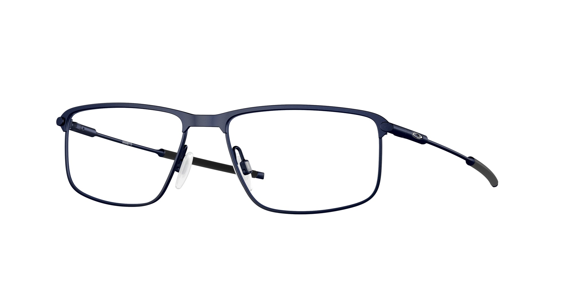 Oakley Uomo Oakley OX5019 SOCKET TI 501903 Montature da vista Titanio Blu Trasparente Squadrata Normale
