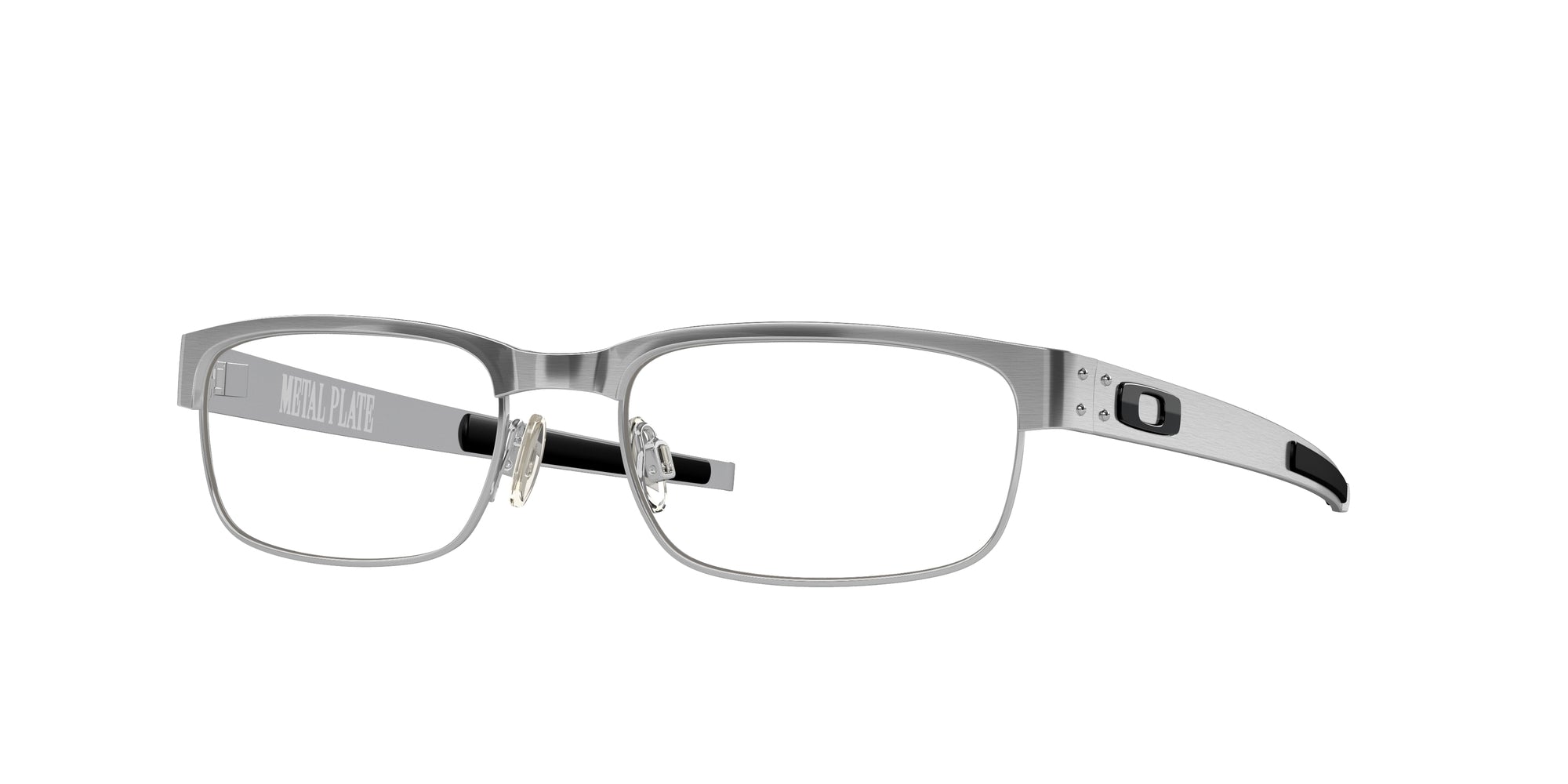 Oakley Uomo Oakley OX5038 METAL PLATE 503806 Montature da vista Titanio Argento Squadrata Normale Oakley Uomo Oakley OX5038 METAL PLATE 503806 Montature da vista Titanio Argento Squadrata Normale