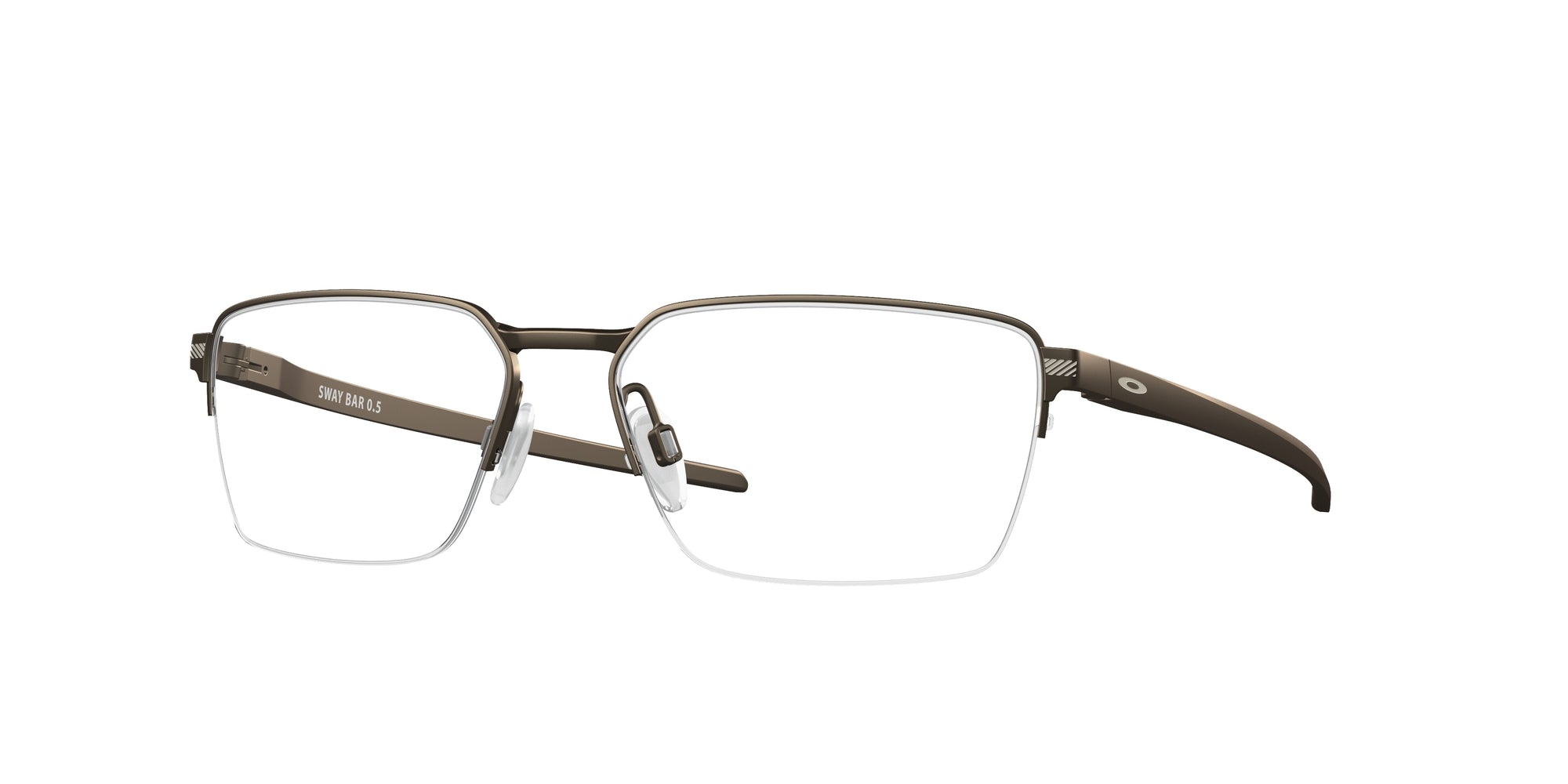 Oakley Uomo Oakley OX5080 SWAY BAR 0.5 508002 Montature da vista Titanio Grigio Squadrata Normale Oakley Uomo Oakley OX5080 SWAY BAR 0.5 508002 Montature da vista Titanio Grigio Squadrata Normale
