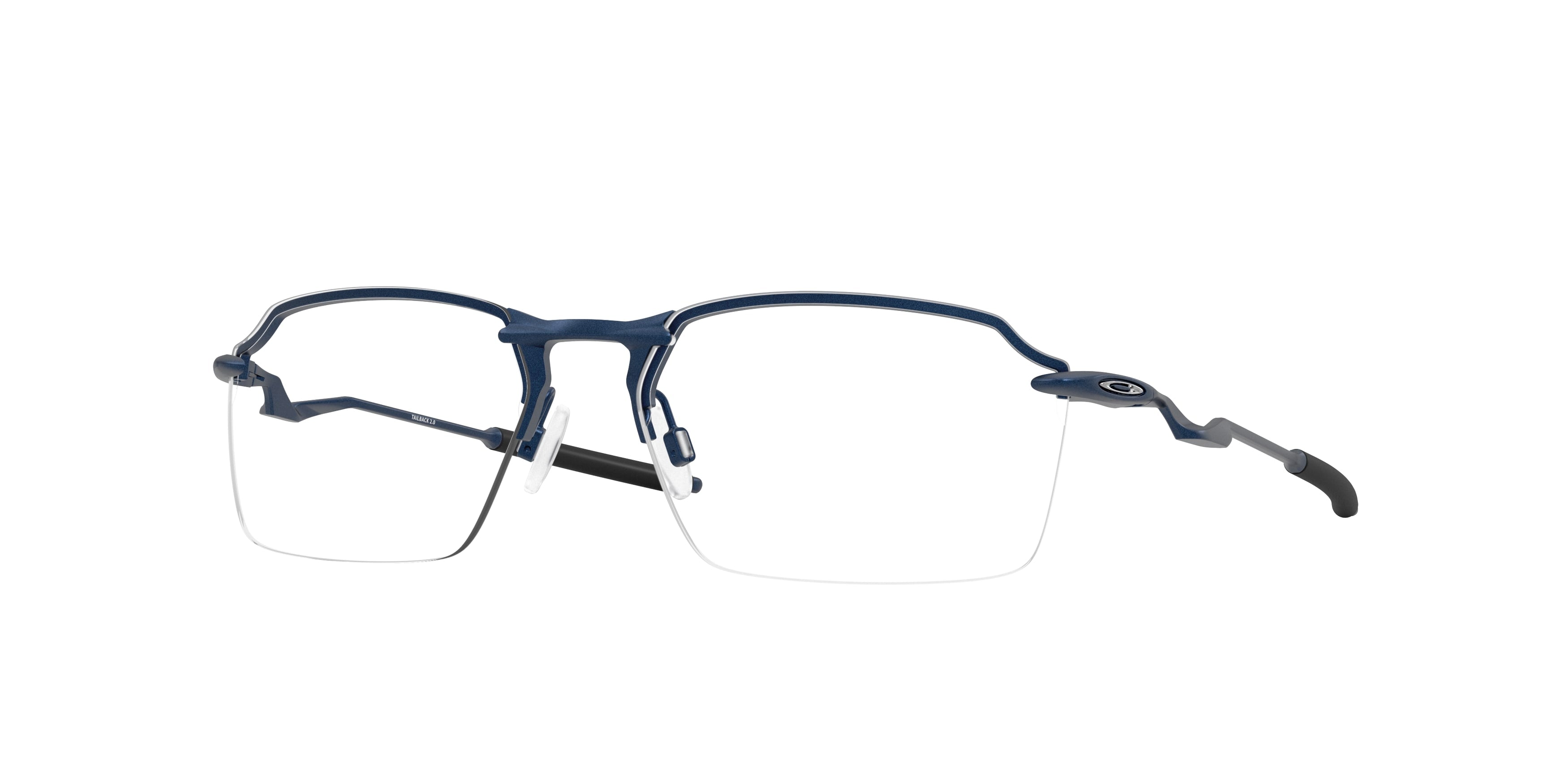 Oakley Uomo Oakley OX5090 TAILBACK 2.0 509004 Montature da vista Titanio Blu Squadrata Normale Oakley Uomo Oakley OX5090 TAILBACK 2.0 509004 Montature da vista Titanio Blu Squadrata Normale