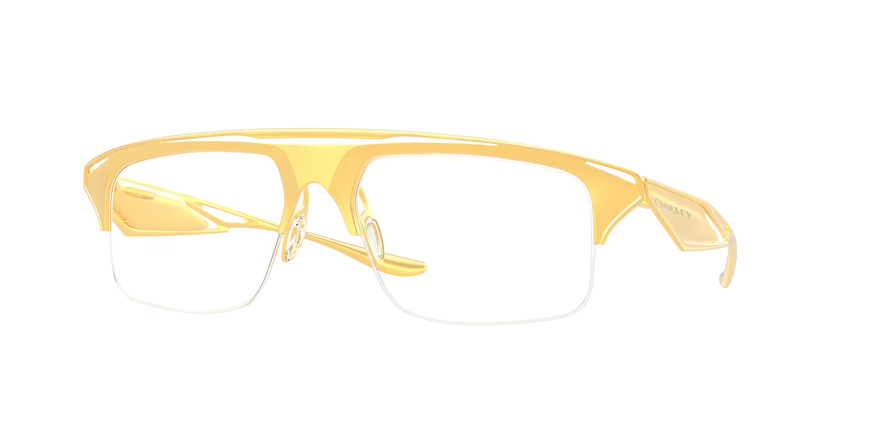 Oakley Uomo Oakley OX5093 VALDOSTA 509303 Montature da vista Titanio Oro Trasparente Squadrata Normale