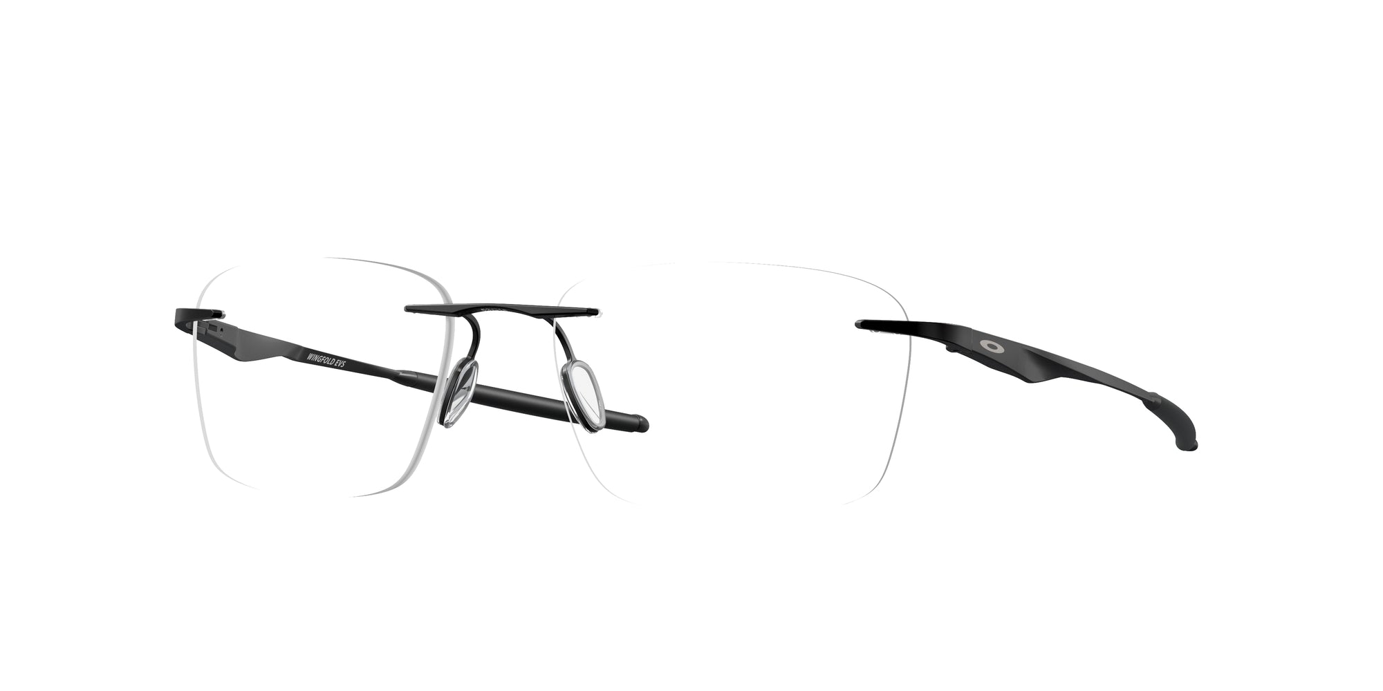 Oakley Uomo Oakley OX5115 WINGFOLD EVS 511502 Montature da vista Titanio Nero Squadrata Normale