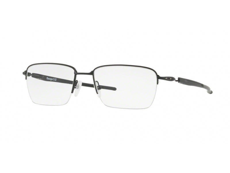 Oakley Uomo Oakley OX5128 GAUGE 3.2 BLADE 512801 Montature da vista Titanio Nero Squadrata Normale Oakley Uomo Oakley OX5128 GAUGE 3.2 BLADE 512801 Montature da vista Titanio Nero Squadrata Normale