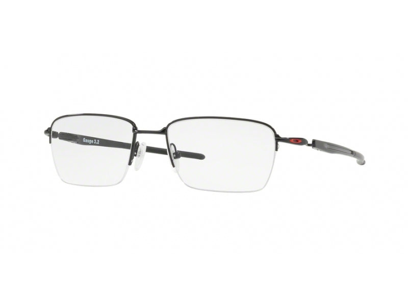 Oakley Uomo Oakley OX5128 GAUGE 3.2 BLADE 512804 Montature da vista Titanio Nero Squadrata Normale Oakley Uomo Oakley OX5128 GAUGE 3.2 BLADE 512804 Montature da vista Titanio Nero Squadrata Normale
