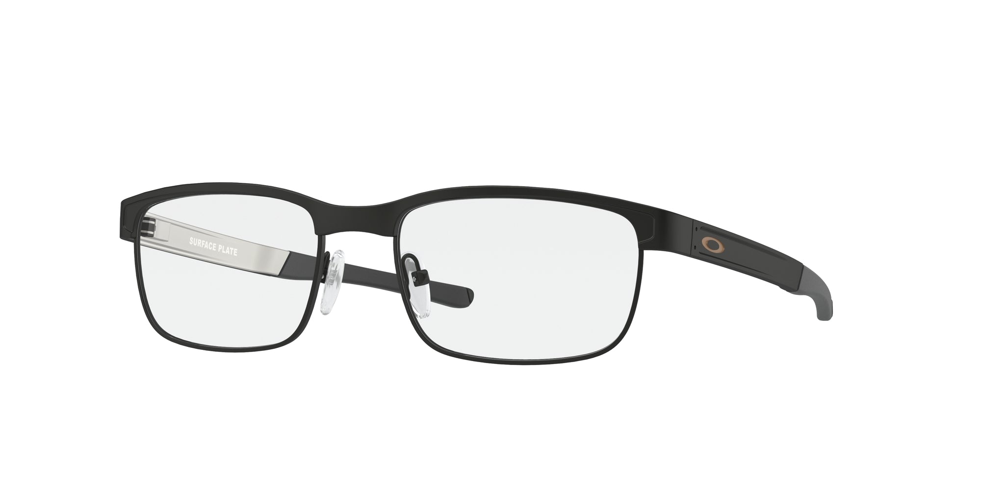Oakley Uomo Oakley OX5132 SURFACE PLATE 513207 Montature da vista Titanio Grigio Squadrata Normale