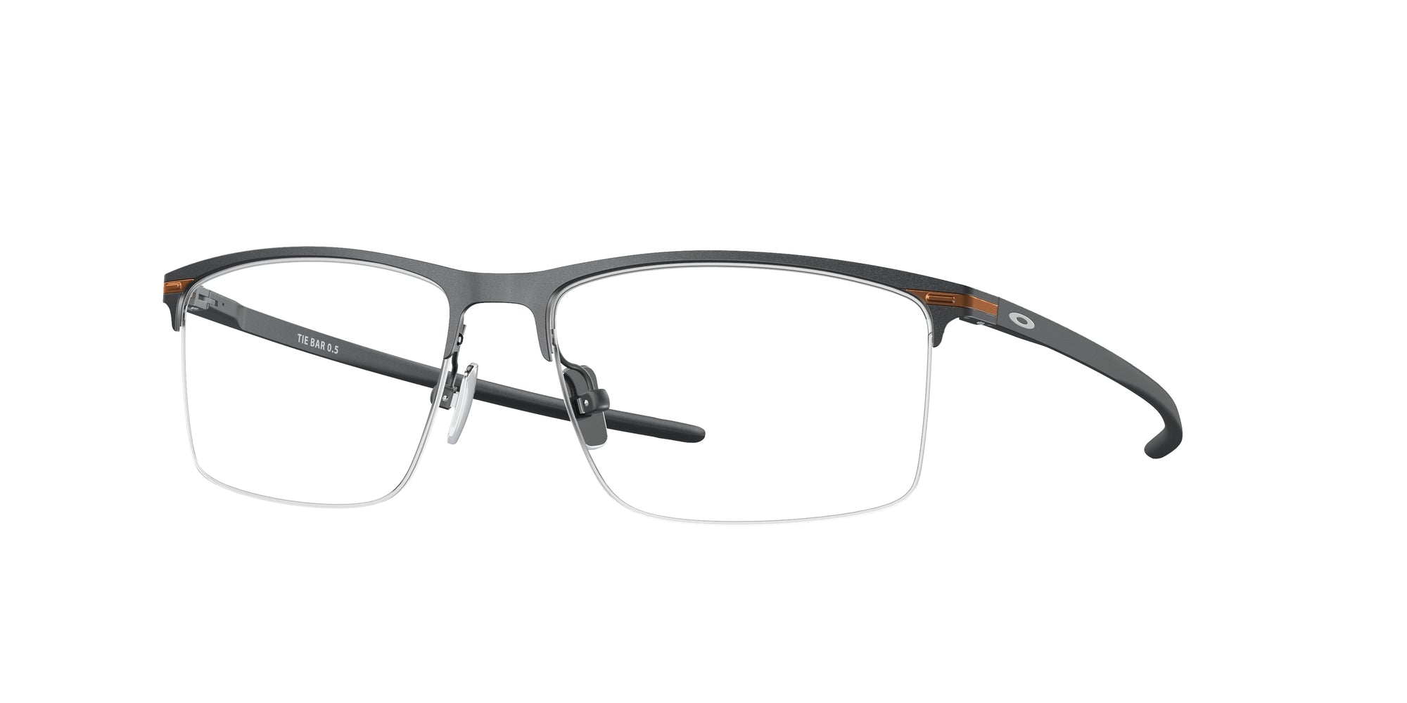 Oakley Uomo Oakley OX5140 TIE BAR 0.5 514003 Montature da vista Titanio Grigio Squadrata