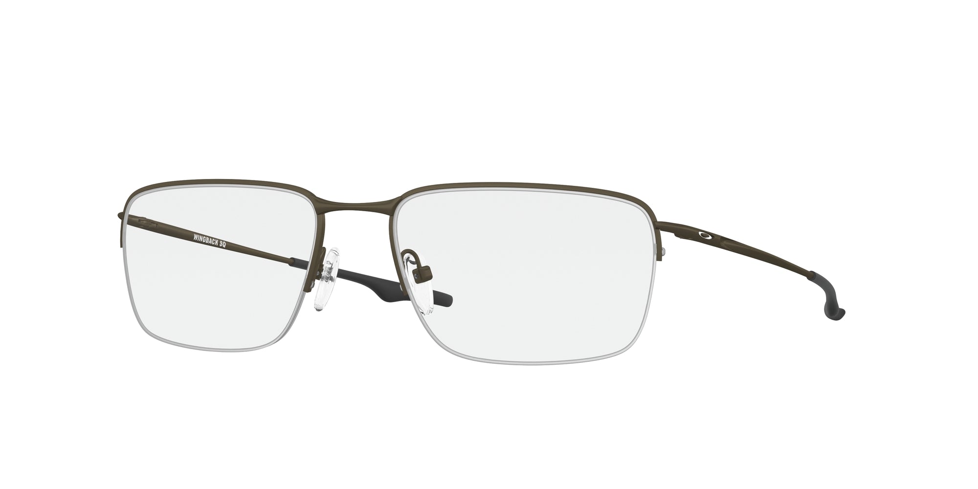 Oakley Uomo Oakley OX5148 WINGBACK SQ 514802 Montature da vista Titanio Grigio Squadrata Normale Oakley Uomo Oakley OX5148 WINGBACK SQ 514802 Montature da vista Titanio Grigio Squadrata Normale