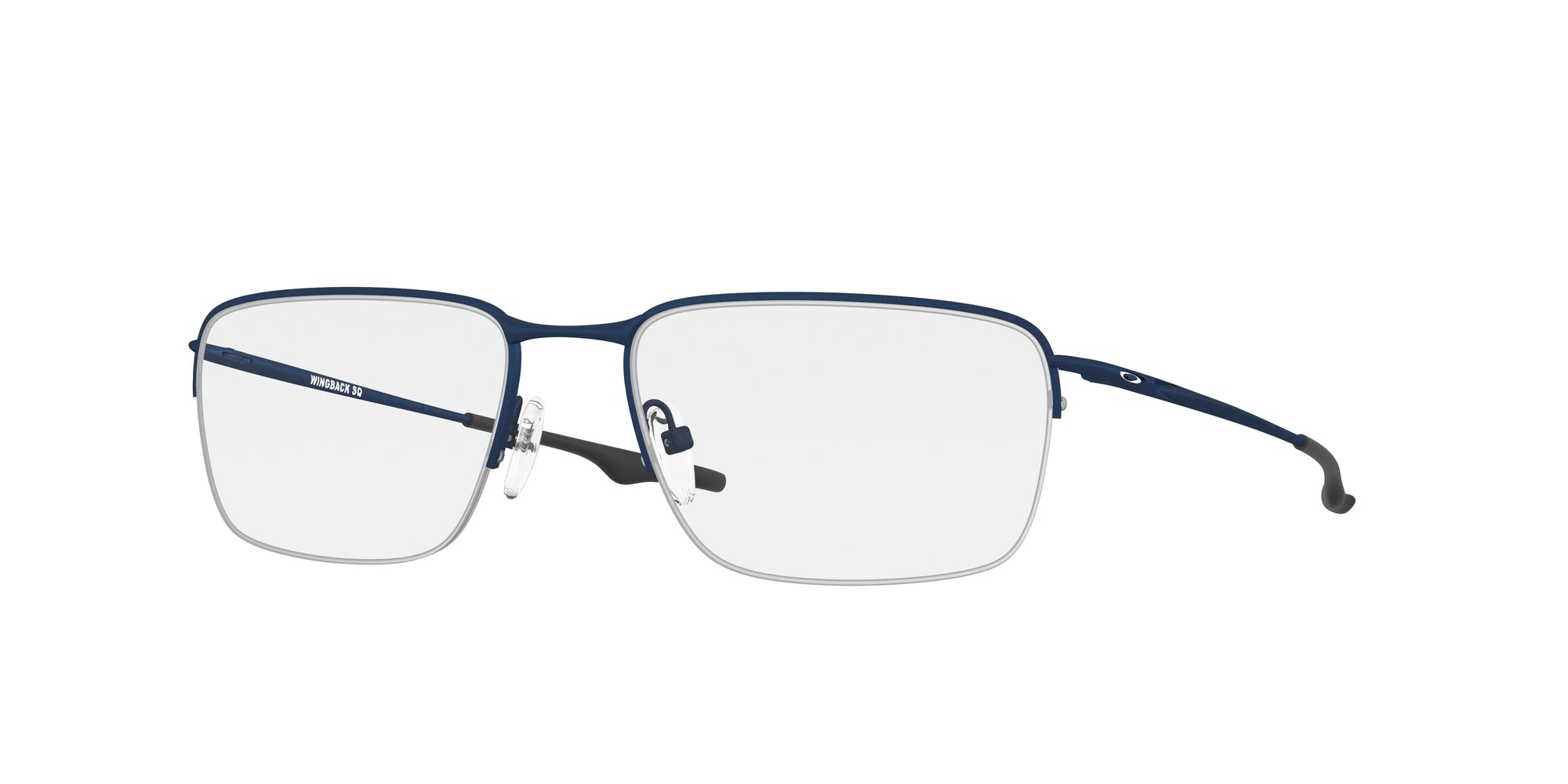 Oakley Uomo Oakley OX5148 WINGBACK SQ 514804 Montature da vista Titanio Blu Squadrata Normale