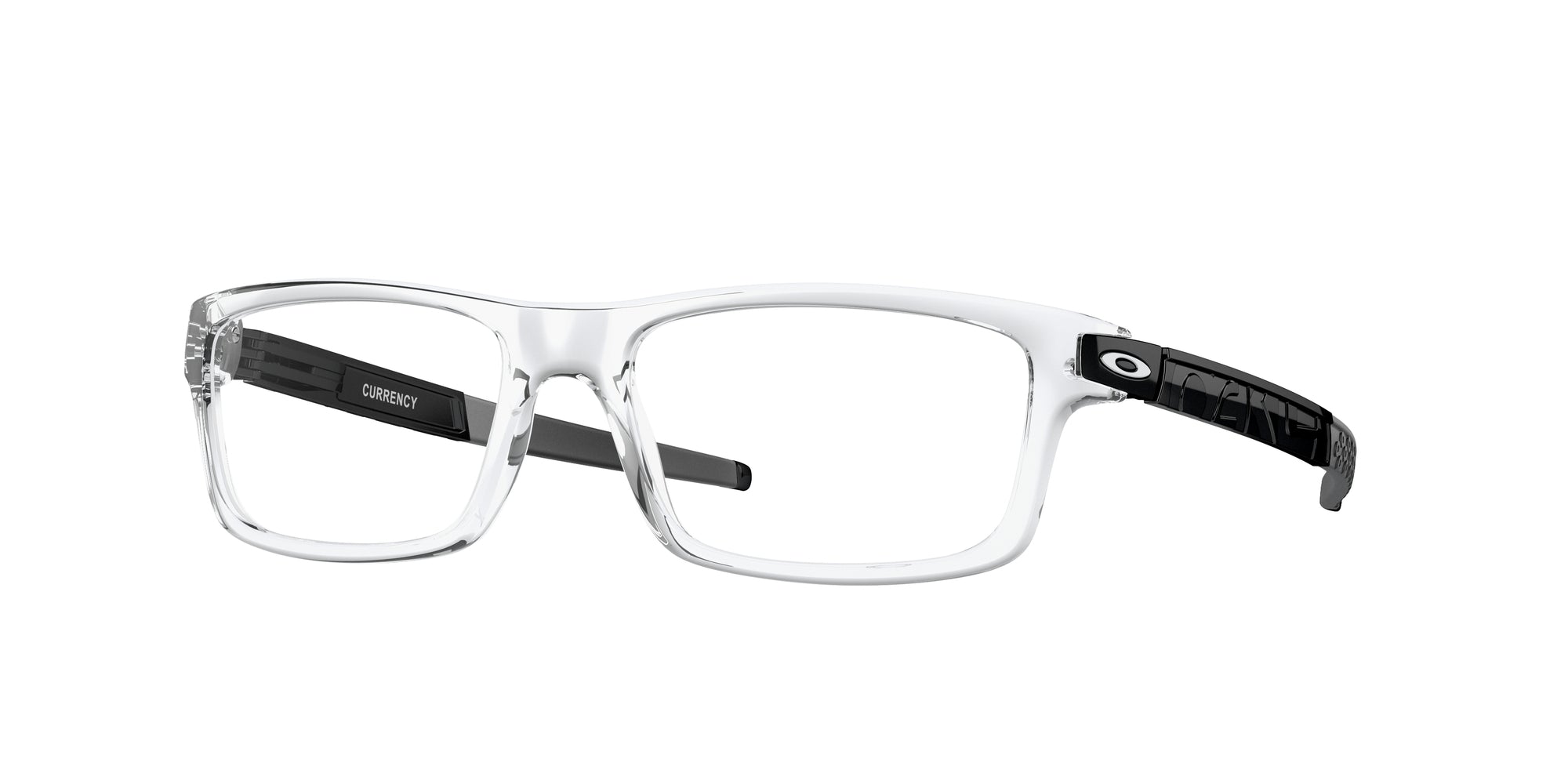 Oakley Uomo Oakley OX8026 CURRENCY 802614 Montature da vista O_Matter Trasparente Squadrata Normale
