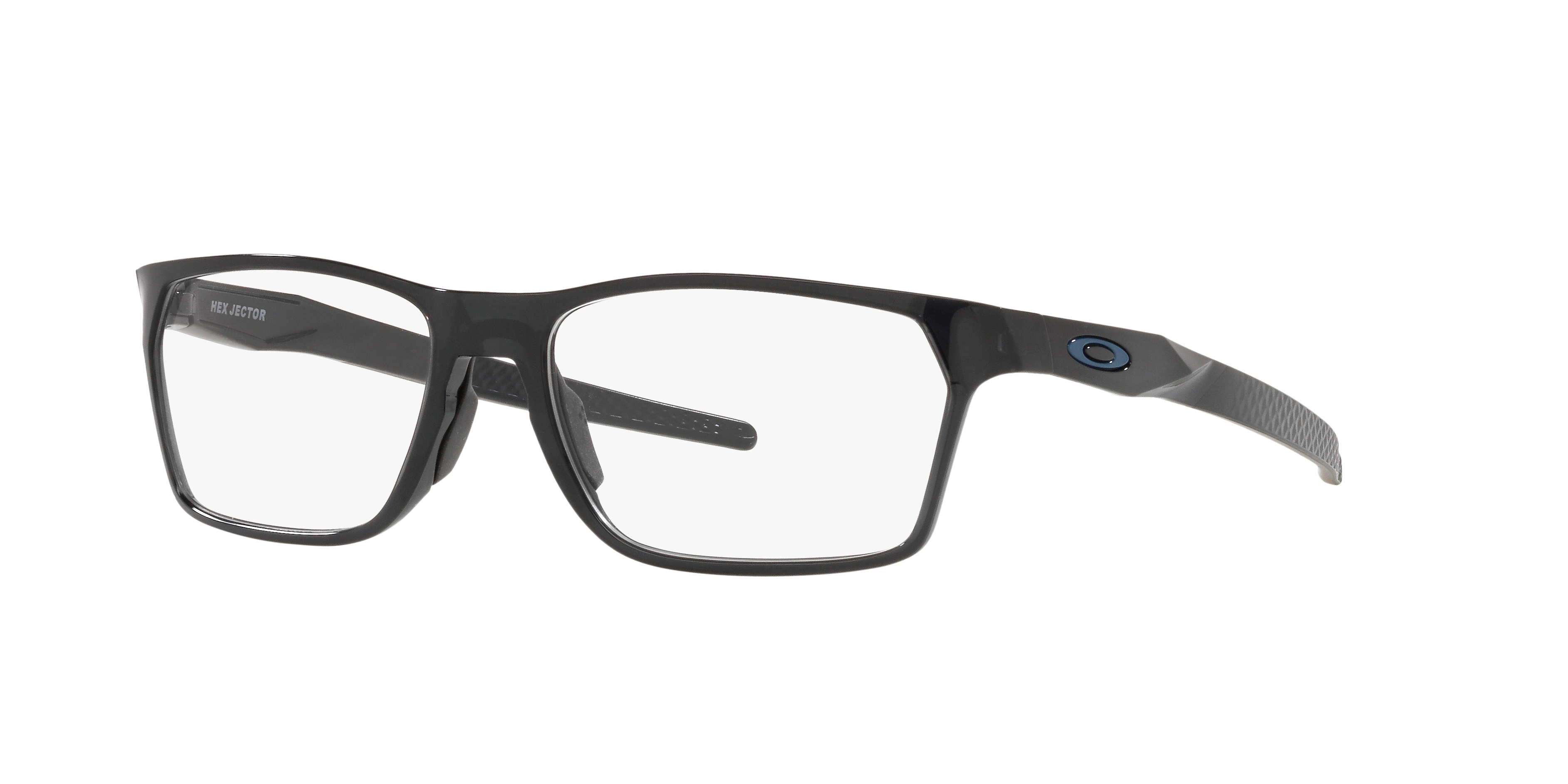Oakley Uomo Oakley OX8032 HEX JECTOR 803204 Montature da vista O_Matter Nero Trasparente Squadrata Normale