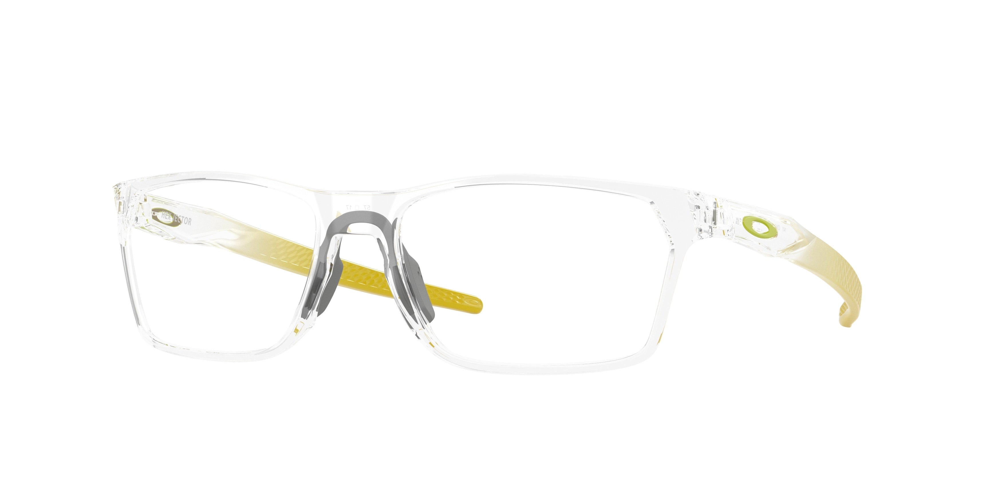 Oakley Uomo Oakley OX8032 HEX JECTOR 803212 Montature da vista O_Matter Trasparente Trasparente Squadrata Normale Oakley Uomo Oakley OX8032 HEX JECTOR 803212 Montature da vista O_Matter Trasparente Trasparente Squadrata Normale