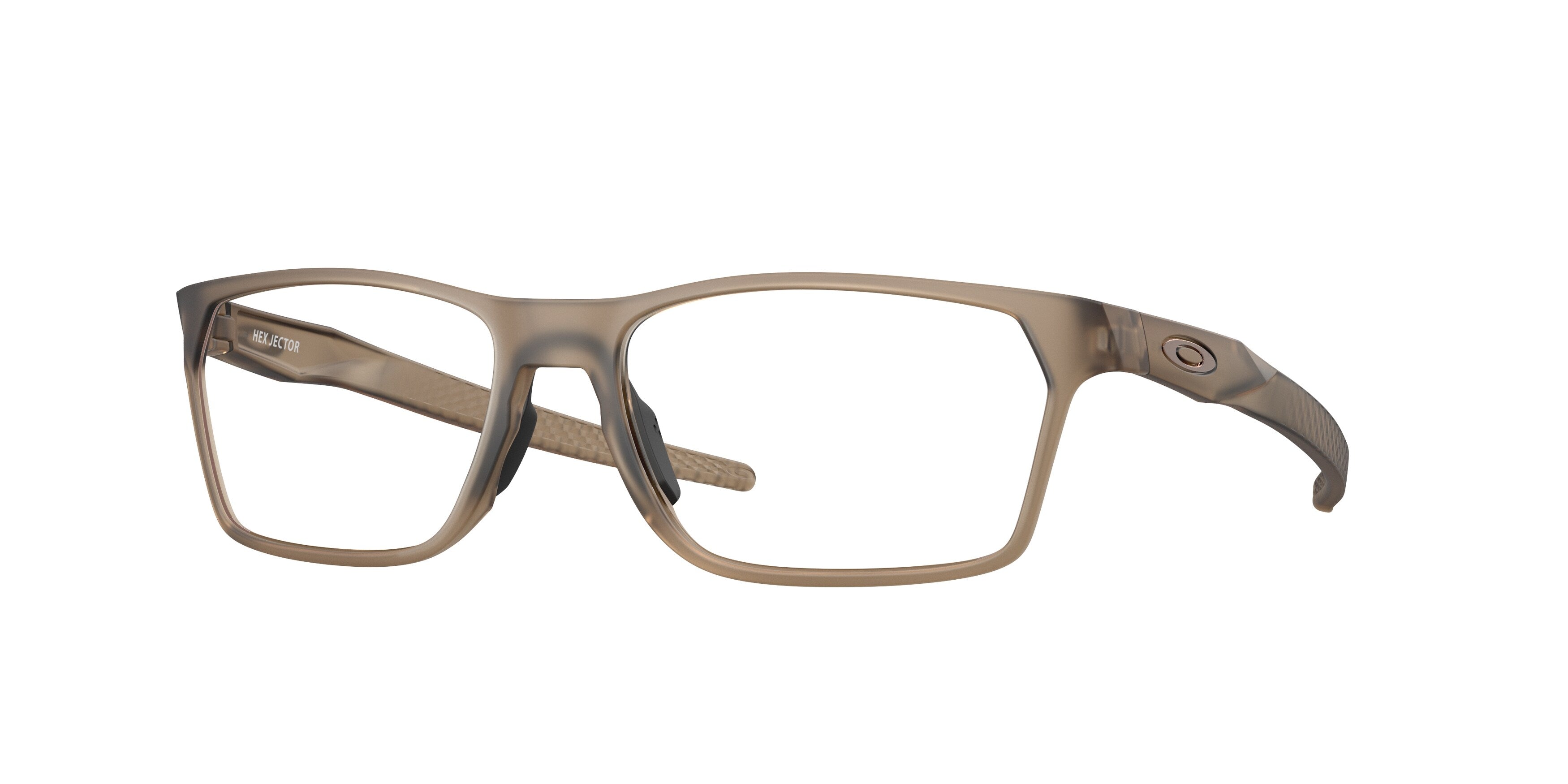Oakley Uomo Oakley OX8032 HEX JECTOR 803213 Montature da vista O_Matter Marrone Trasparente Squadrata Normale Oakley Uomo Oakley OX8032 HEX JECTOR 803213 Montature da vista O_Matter Marrone Trasparente Squadrata Normale