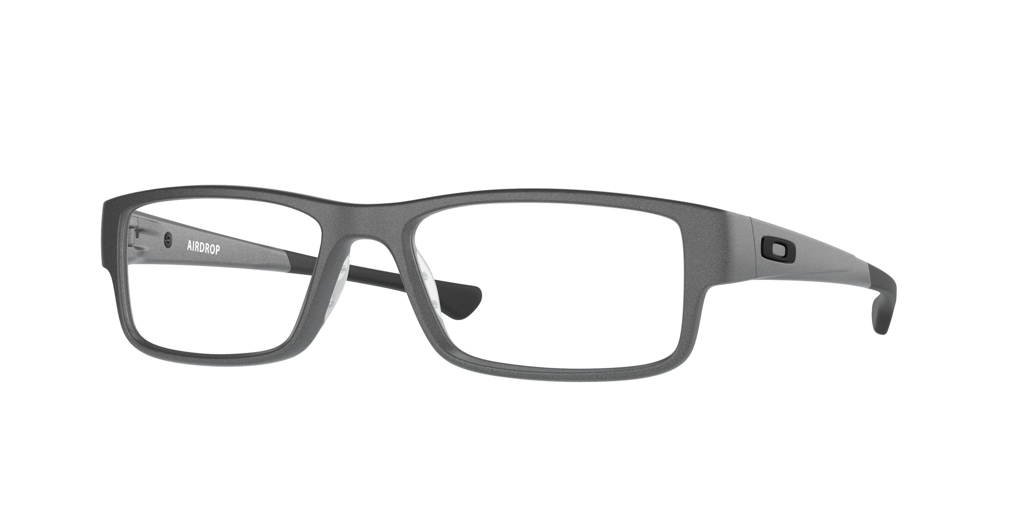 Oakley Uomo Oakley OX8046 AIRDROP 804613 Montature da vista O_Matter Grigio Squadrata Normale Oakley Uomo Oakley OX8046 AIRDROP 804613 Montature da vista O_Matter Grigio Squadrata Normale