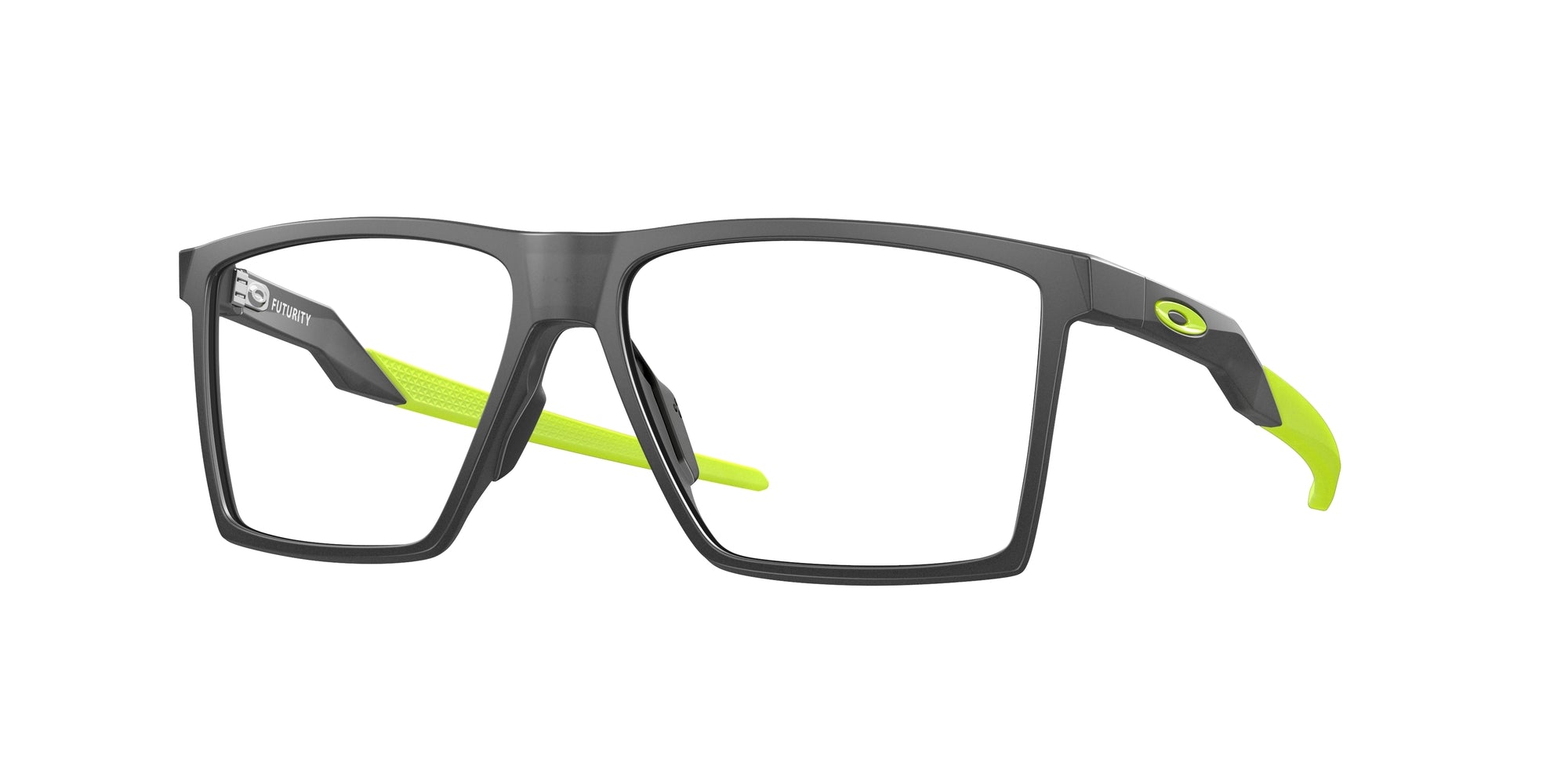 Oakley Uomo Oakley OX8052 FUTURITY 805202 Montature da vista O_Matter Grigio Trasparente Squadrata Normale