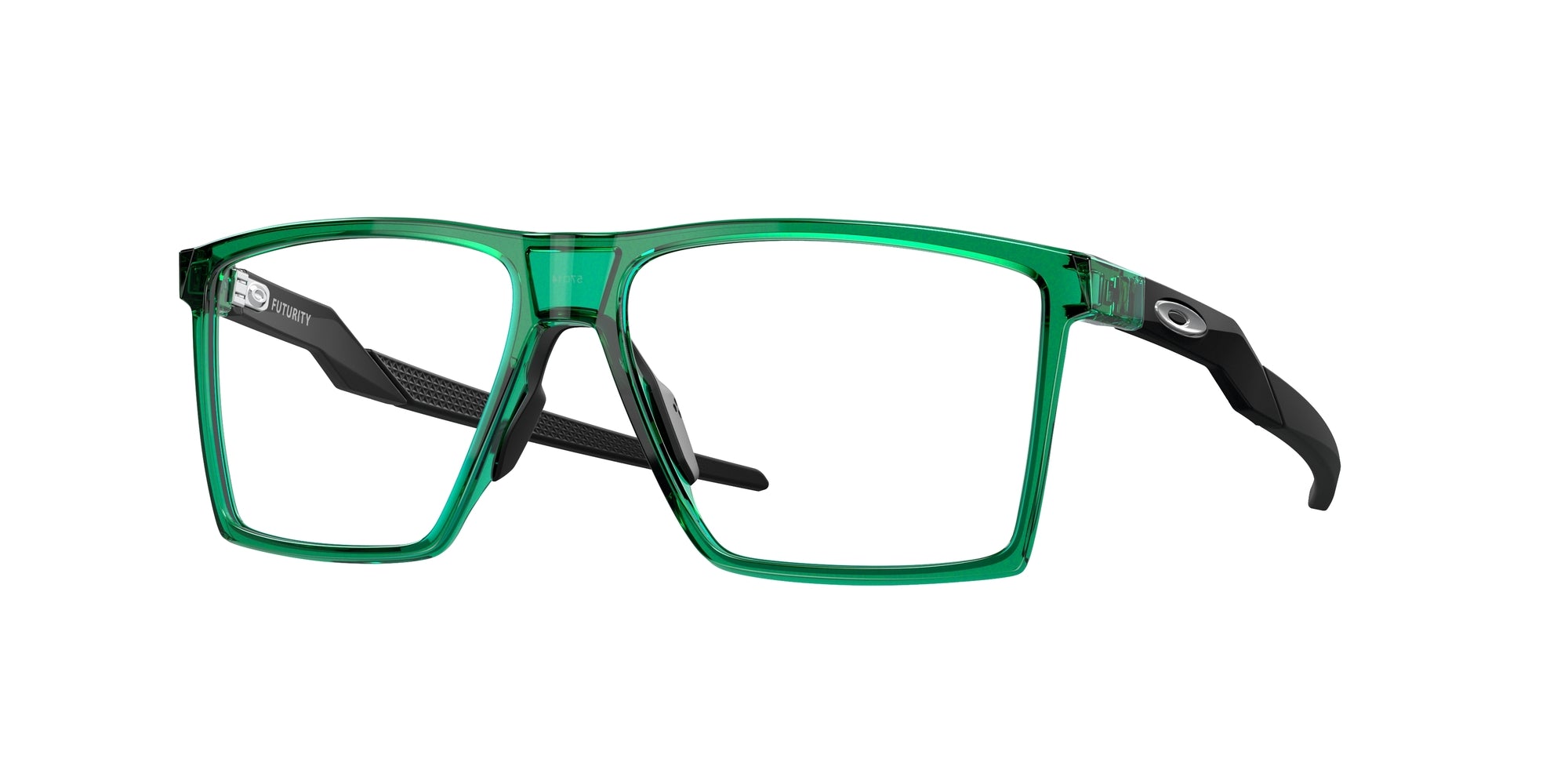 Oakley Uomo Oakley OX8052 FUTURITY 805206 Montature da vista O_Matter Verde Trasparente Squadrata Normale