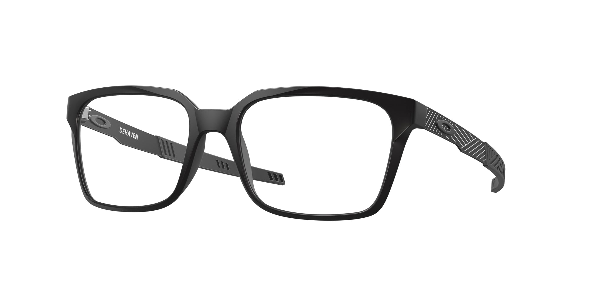 Oakley Uomo Oakley OX8054 DEHAVEN 805401 Montature da vista O_Matter Nero Squadrata Normale