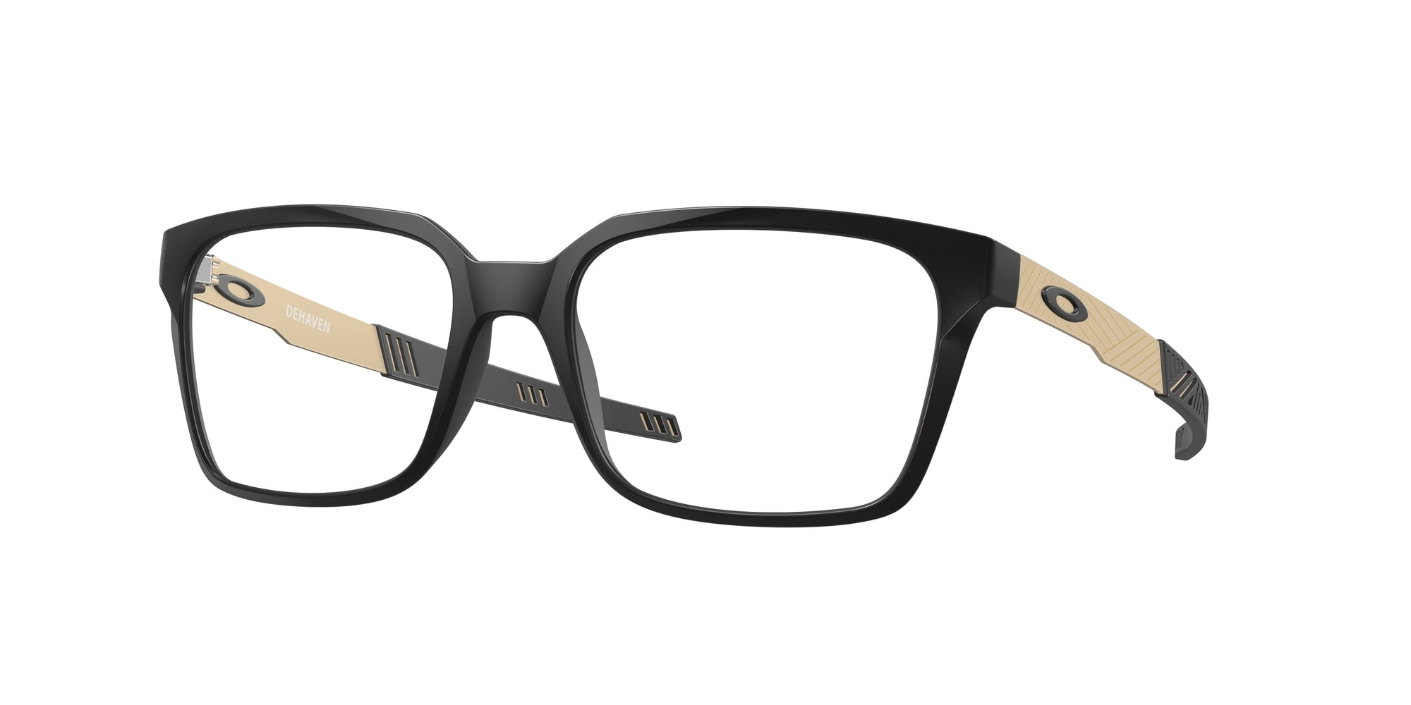 Oakley Uomo Oakley OX8054 DEHAVEN 805404 Montature da vista Plastica Nero-opaco Squadrata