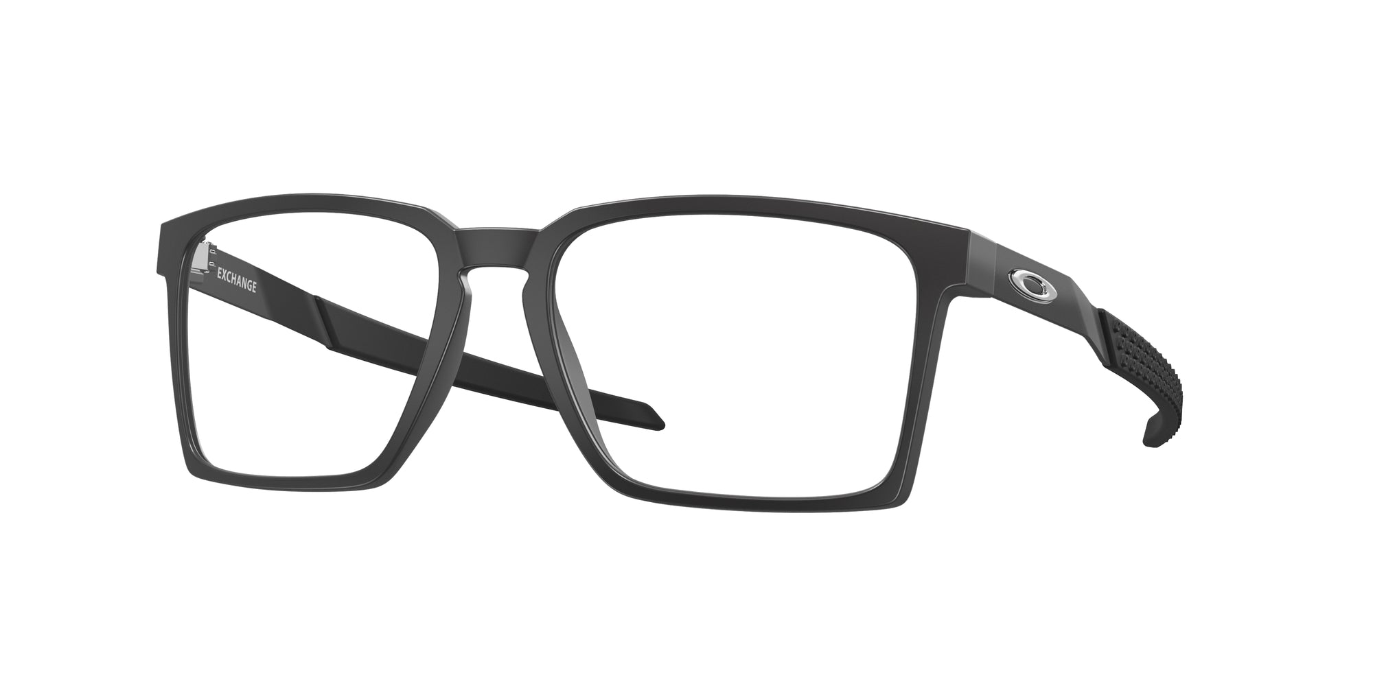 Oakley Uomo Oakley OX8055 EXCHANGE 805501 Montature da vista O_Matter Nero Trasparente Squadrata Normale Oakley Uomo Oakley OX8055 EXCHANGE 805501 Montature da vista O_Matter Nero Trasparente Squadrata Normale