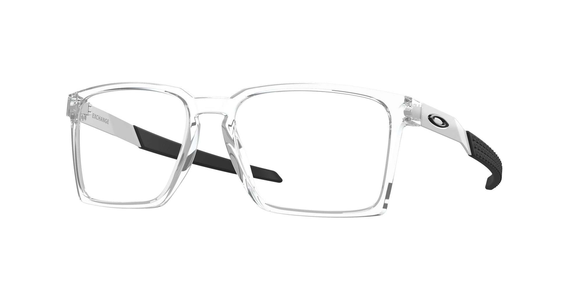 Oakley Uomo Oakley OX8055 EXCHANGE 805503 Montature da vista O_Matter Trasparente Squadrata Normale