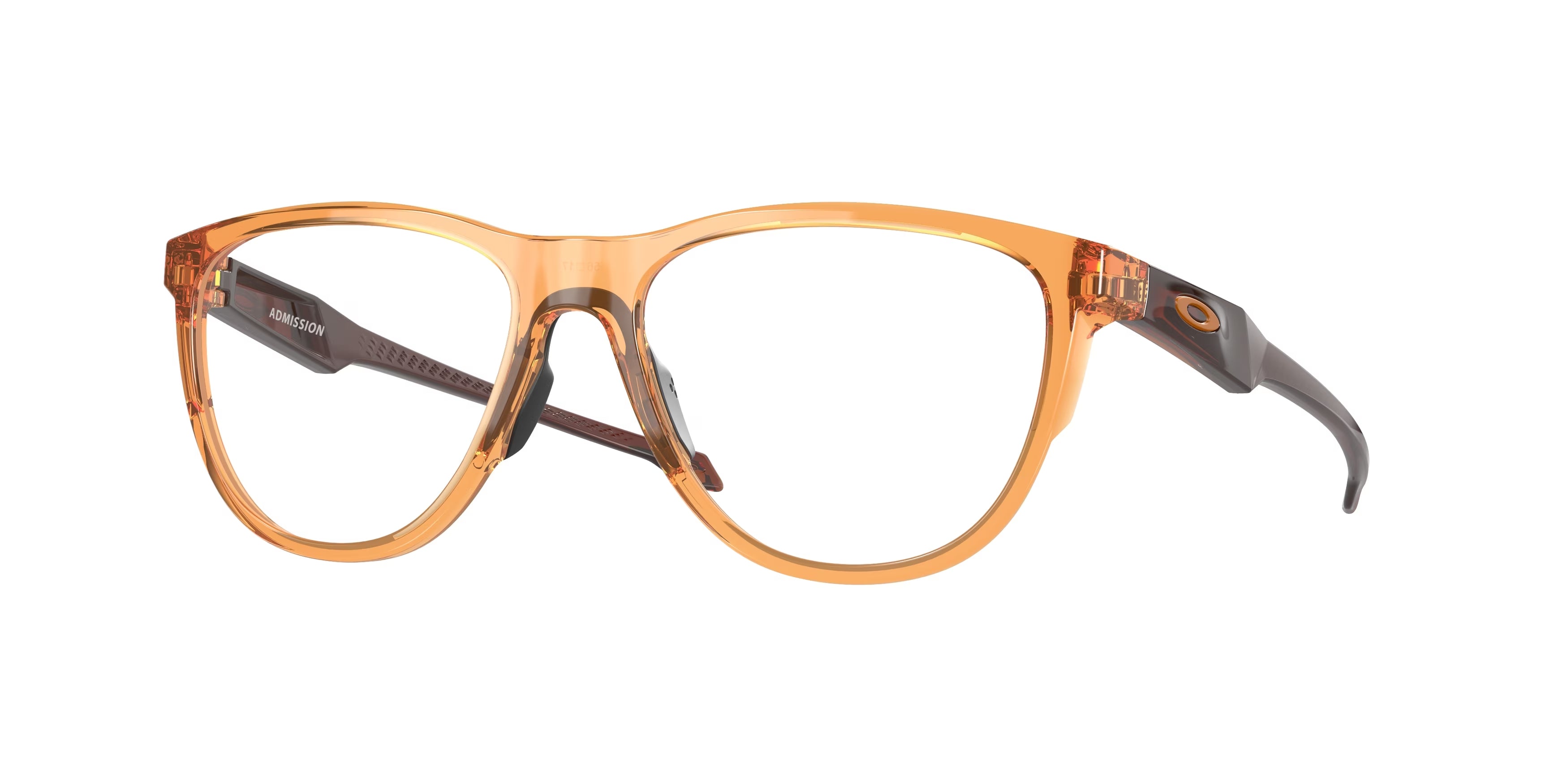 Oakley Uomo Oakley OX8056 ADMISSION 805607 Montature da vista O_Matter Marrone Rotonda Normale