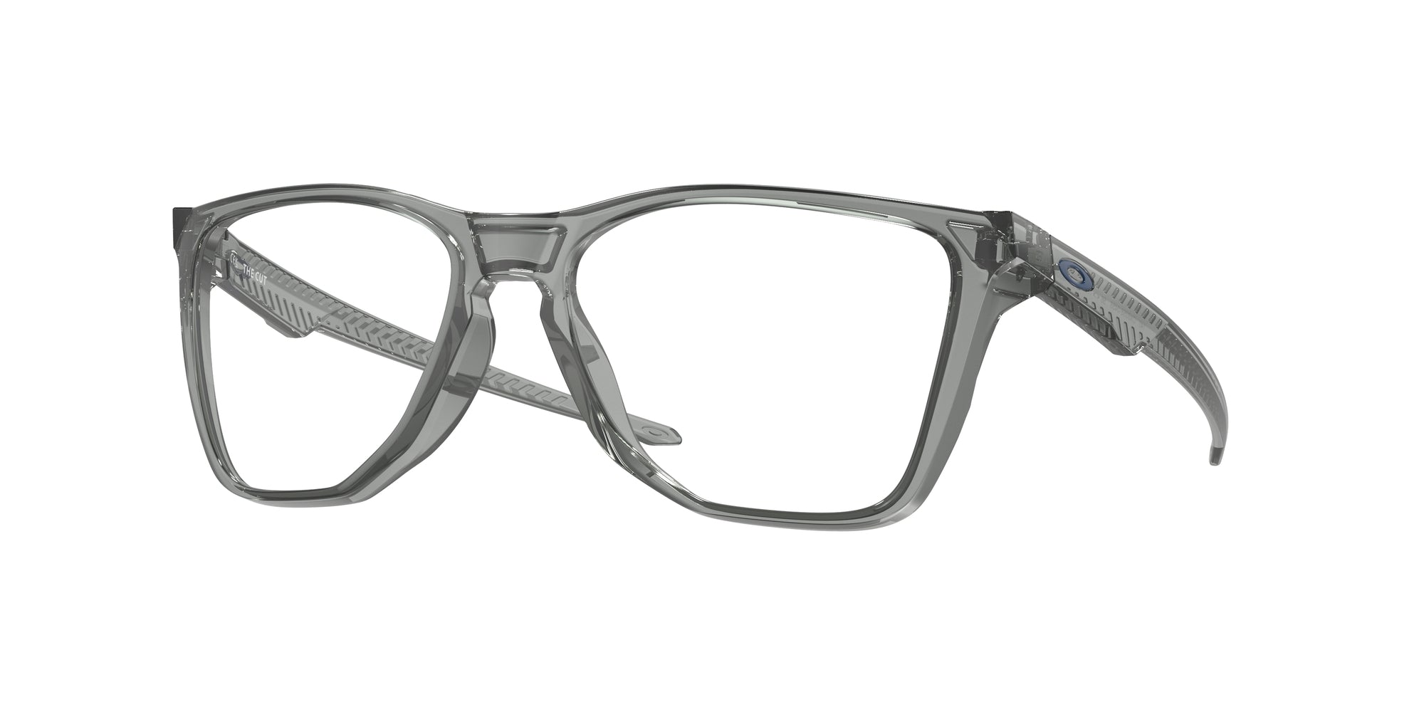 Oakley Uomo Oakley OX8058 THE CUT 805804 Montature da vista O_Matter Grigio Trasparente Squadrata Normale Oakley Uomo Oakley OX8058 THE CUT 805804 Montature da vista O_Matter Grigio Trasparente Squadrata Normale
