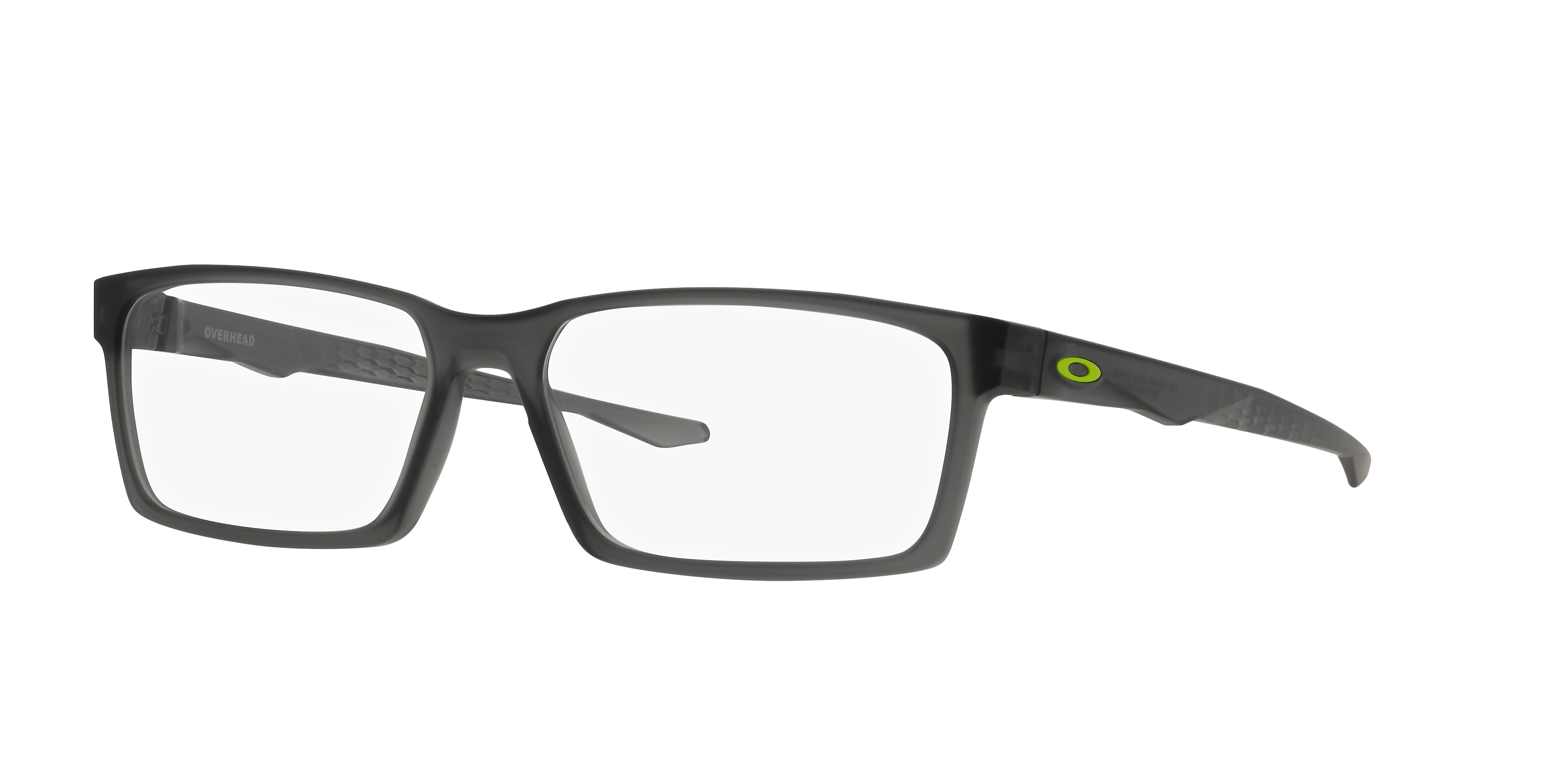 Oakley Uomo Oakley OX8060 OVERHEAD 806002 Montature da vista O_Matter Grigio Trasparente Squadrata Normale