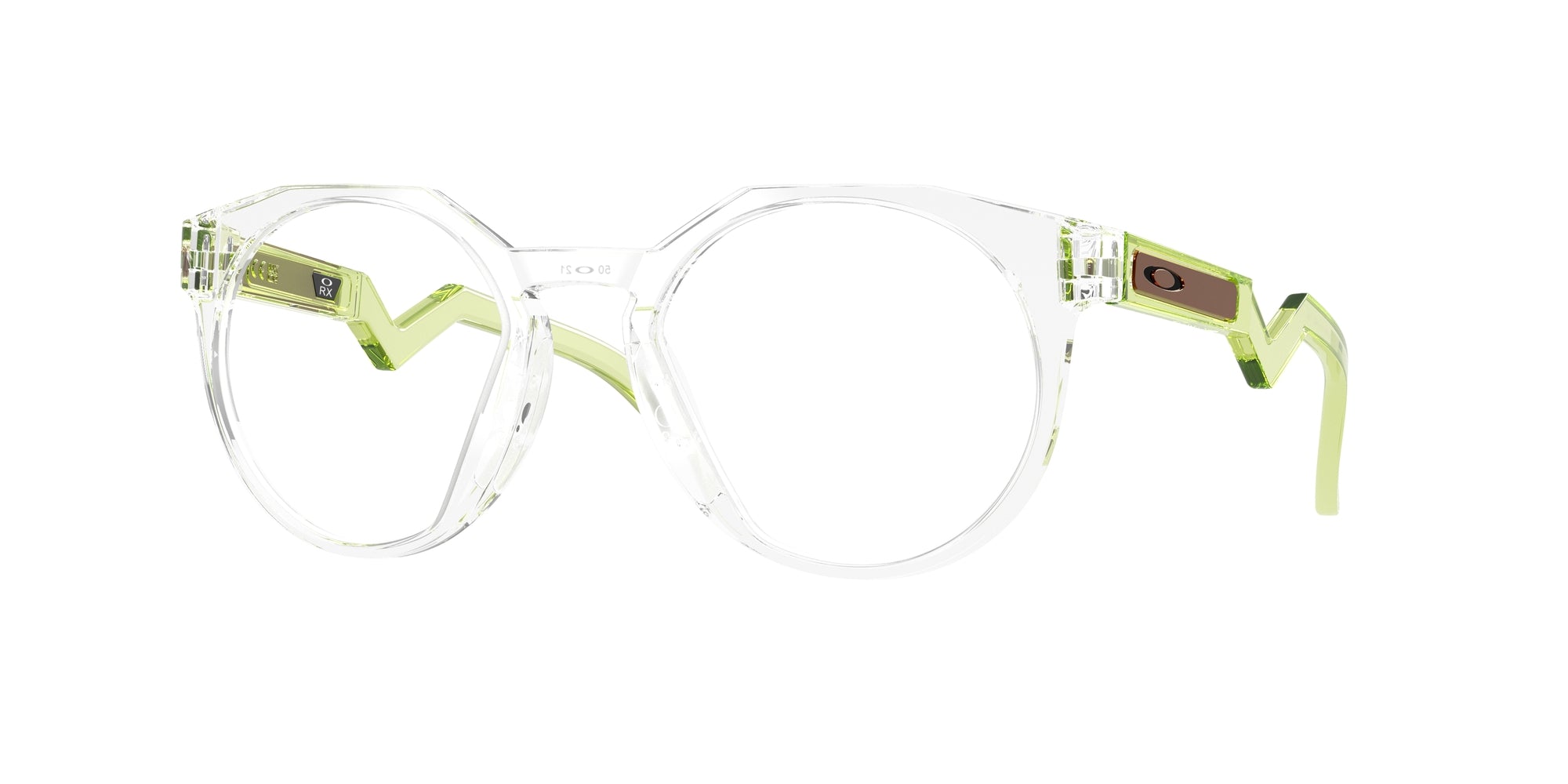 Oakley Uomo Oakley OX8139 HSTN RX 813907 Montature da vista O_Matter Trasparente Rotonda Normale Oakley Uomo Oakley OX8139 HSTN RX 813907 Montature da vista O_Matter Trasparente Rotonda Normale