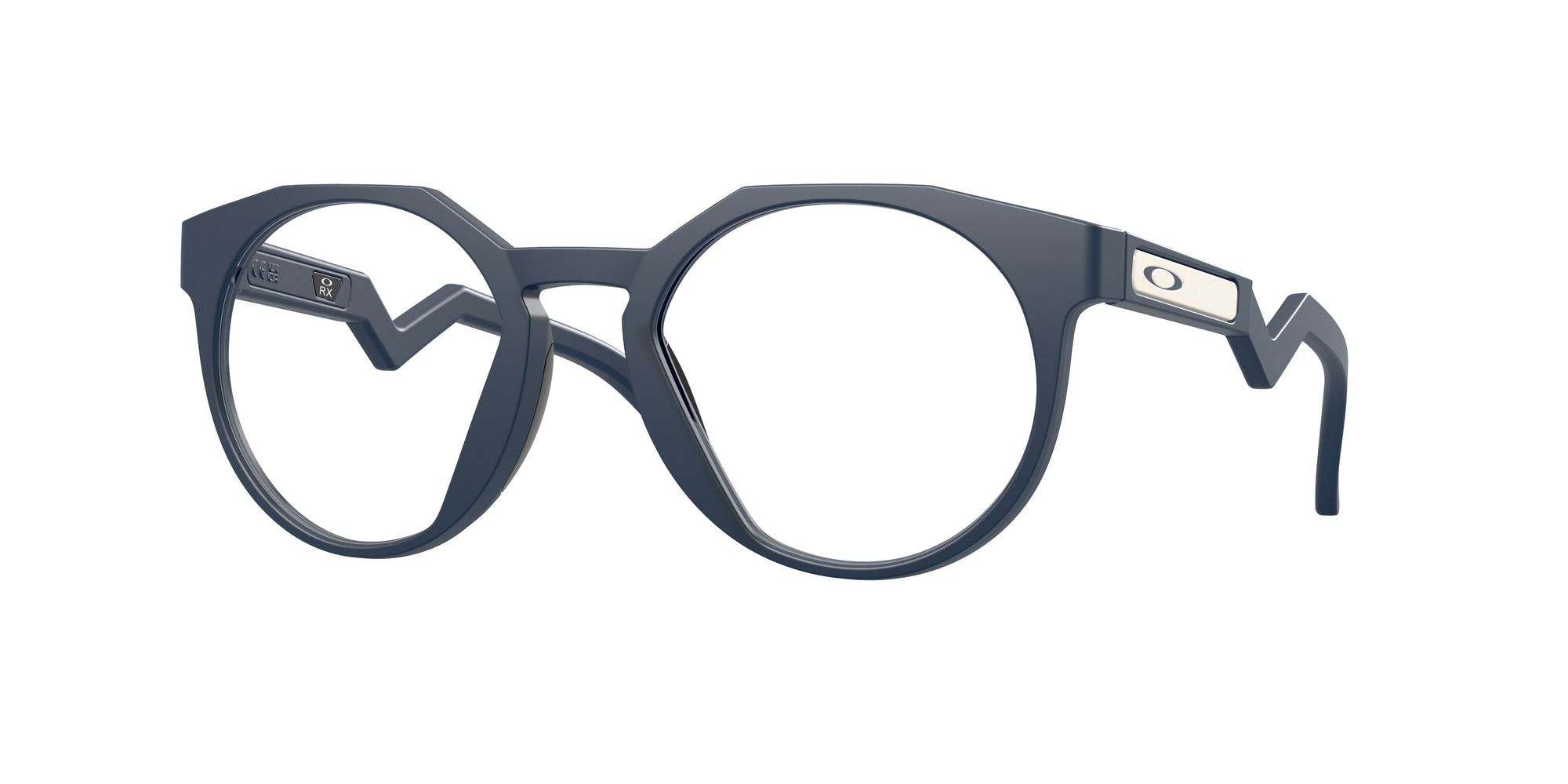 Oakley Uomo Oakley OX8139 HSTN RX 813910 Montature da vista O_Matter Blu Rotonda Normale