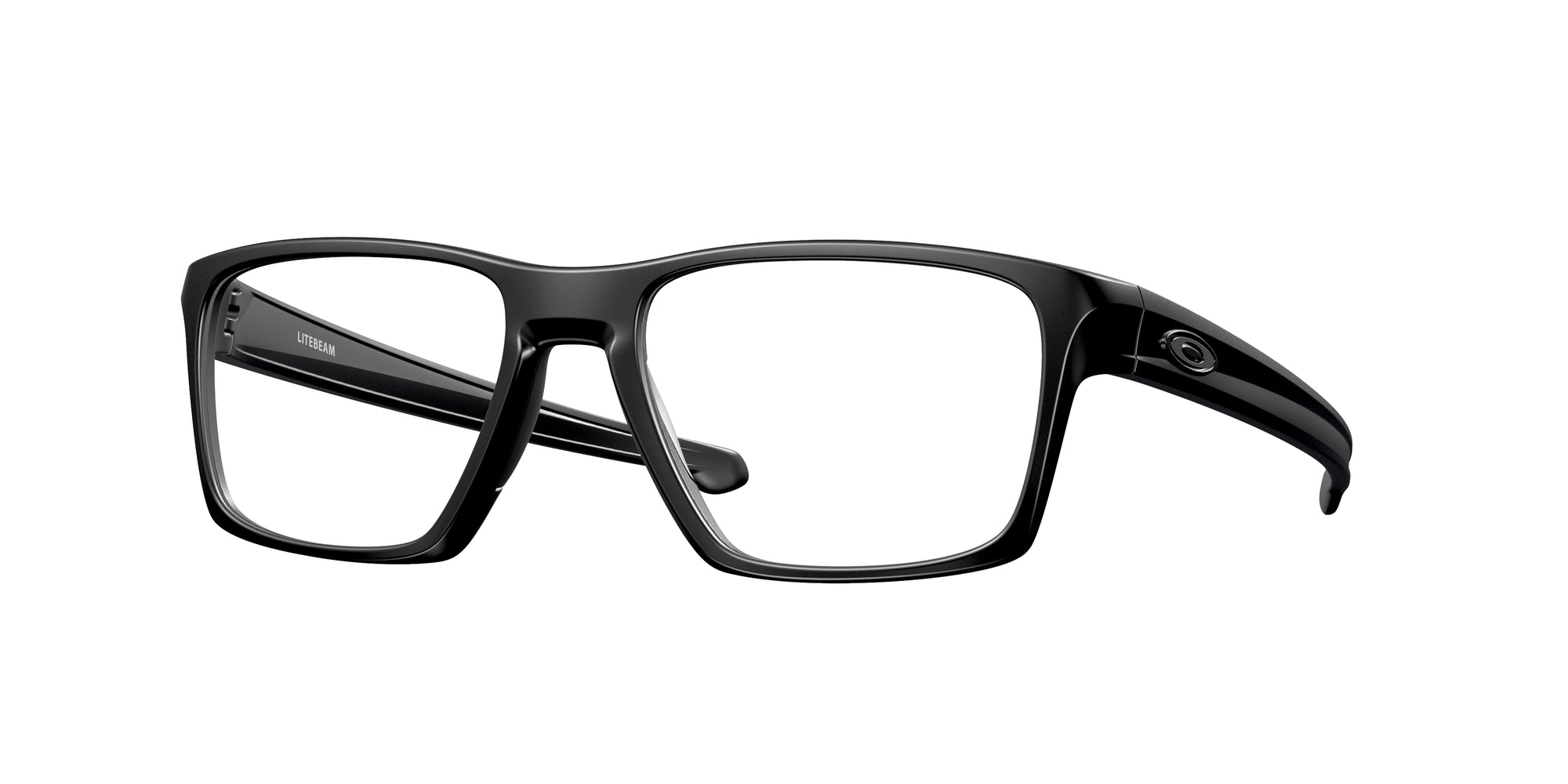 Oakley Uomo Oakley OX8140 LITEBEAM 814001 Montature da vista Plastica Nero Squadrata