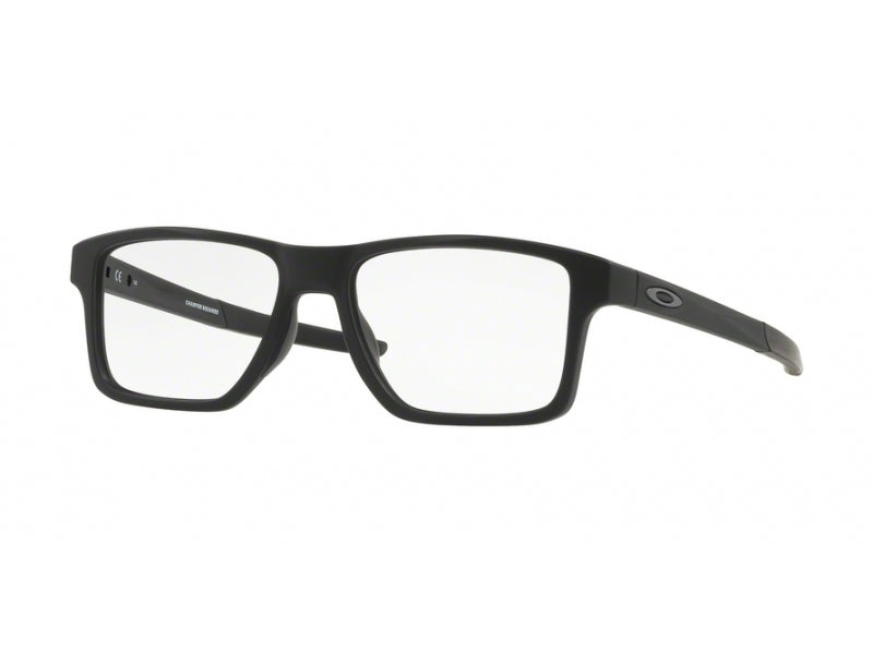 Oakley Uomo Oakley OX8143 CHAMFER SQUARED 814301 Montature da vista O_Matter Nero Squadrata Normale