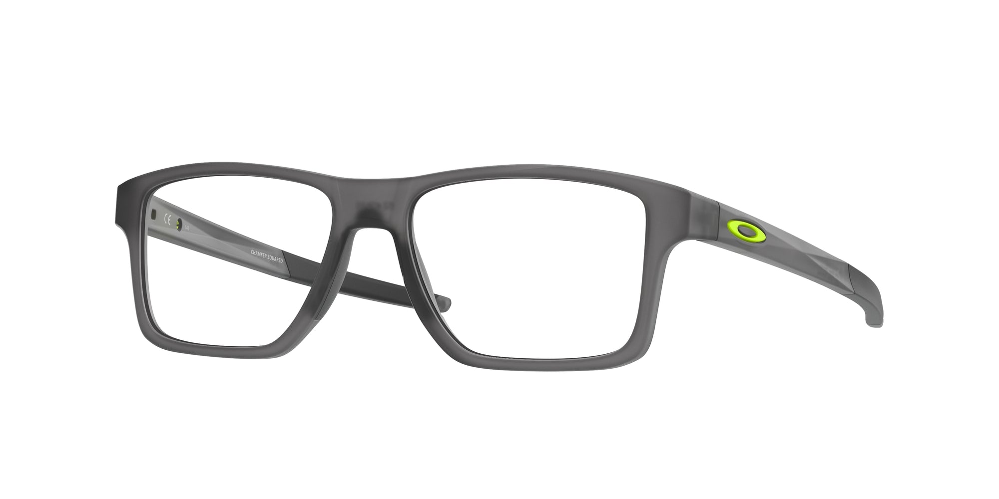 Oakley Uomo Oakley OX8143 CHAMFER SQUARED 814302 Montature da vista O_Matter Grigio Squadrata Normale