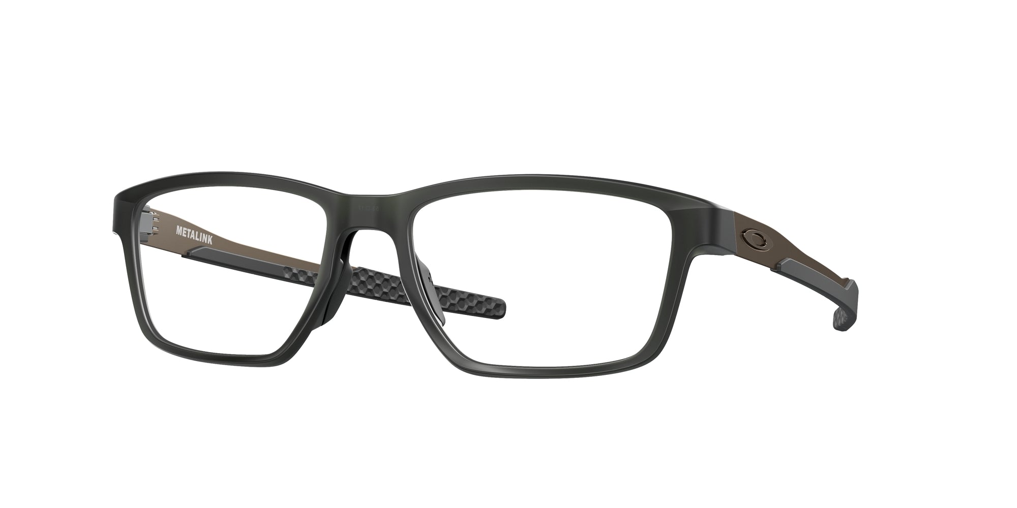 Oakley Uomo Oakley OX8153 Metalink 815303 Montature da vista Plastica Verde Squadrata Oakley Uomo Oakley OX8153 Metalink 815303 Montature da vista Plastica Verde Squadrata