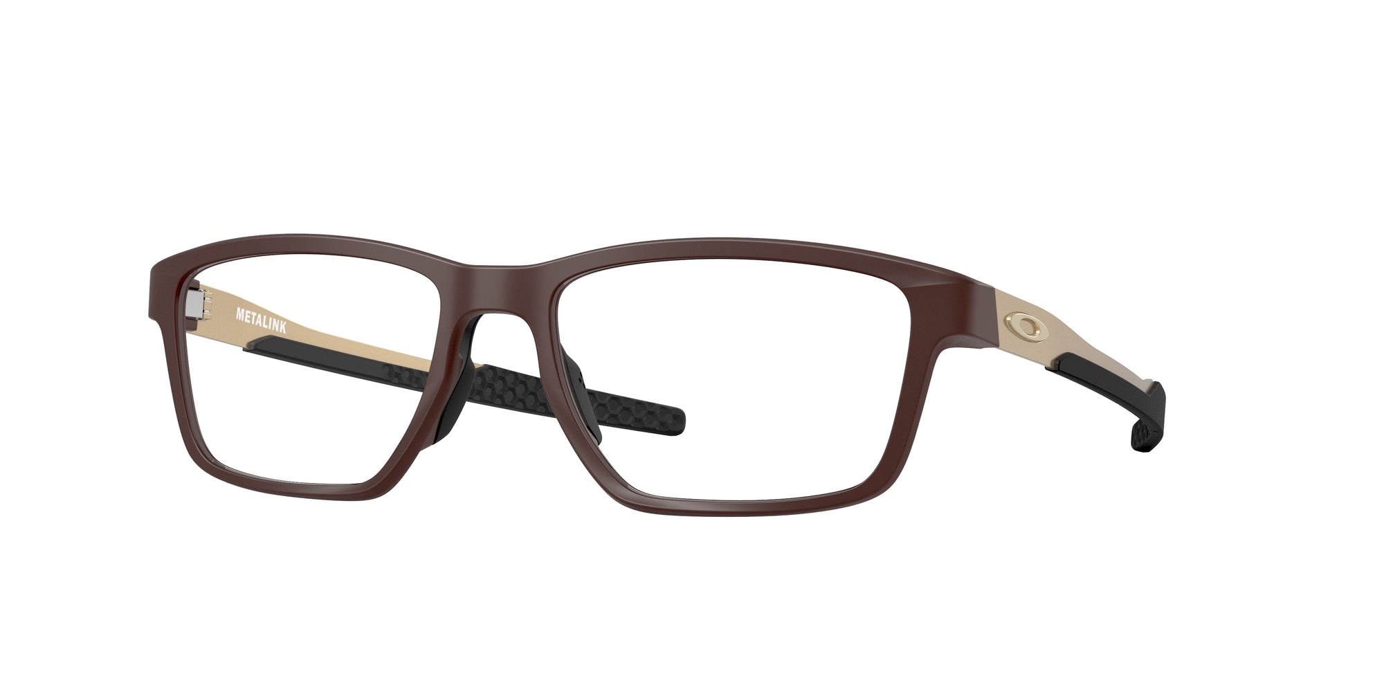 Oakley Uomo Oakley OX8153 METALINK 815314 Montature da vista O_Matter Rosso Squadrata Normale
