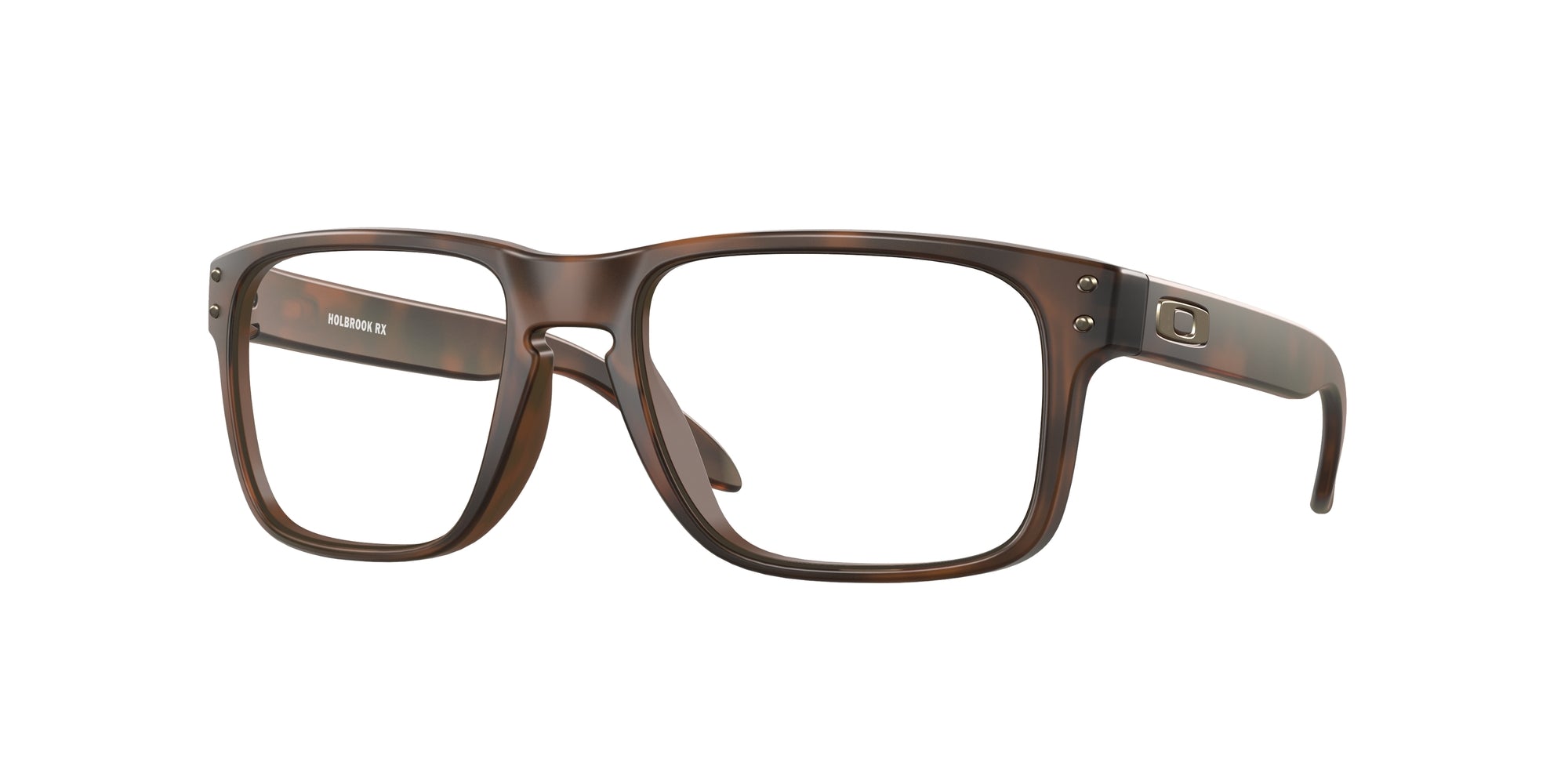Oakley Uomo Oakley OX8156 Holbrook rx 815602 Montature da vista O_Matter Marrone Squadrata Normale
