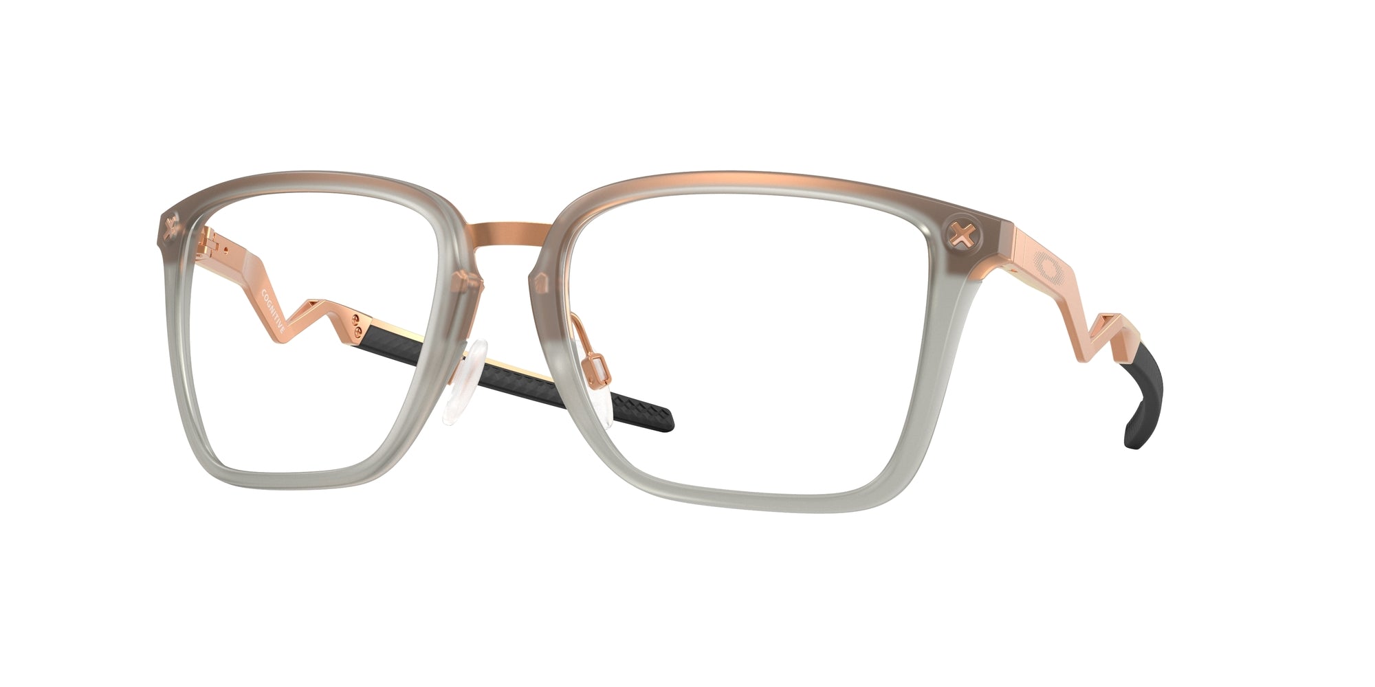 Oakley Uomo Oakley OX8162 COGNITIVE 816206 Montature da vista Titanio Grigio Squadrata Normale Oakley Uomo Oakley OX8162 COGNITIVE 816206 Montature da vista Titanio Grigio Squadrata Normale