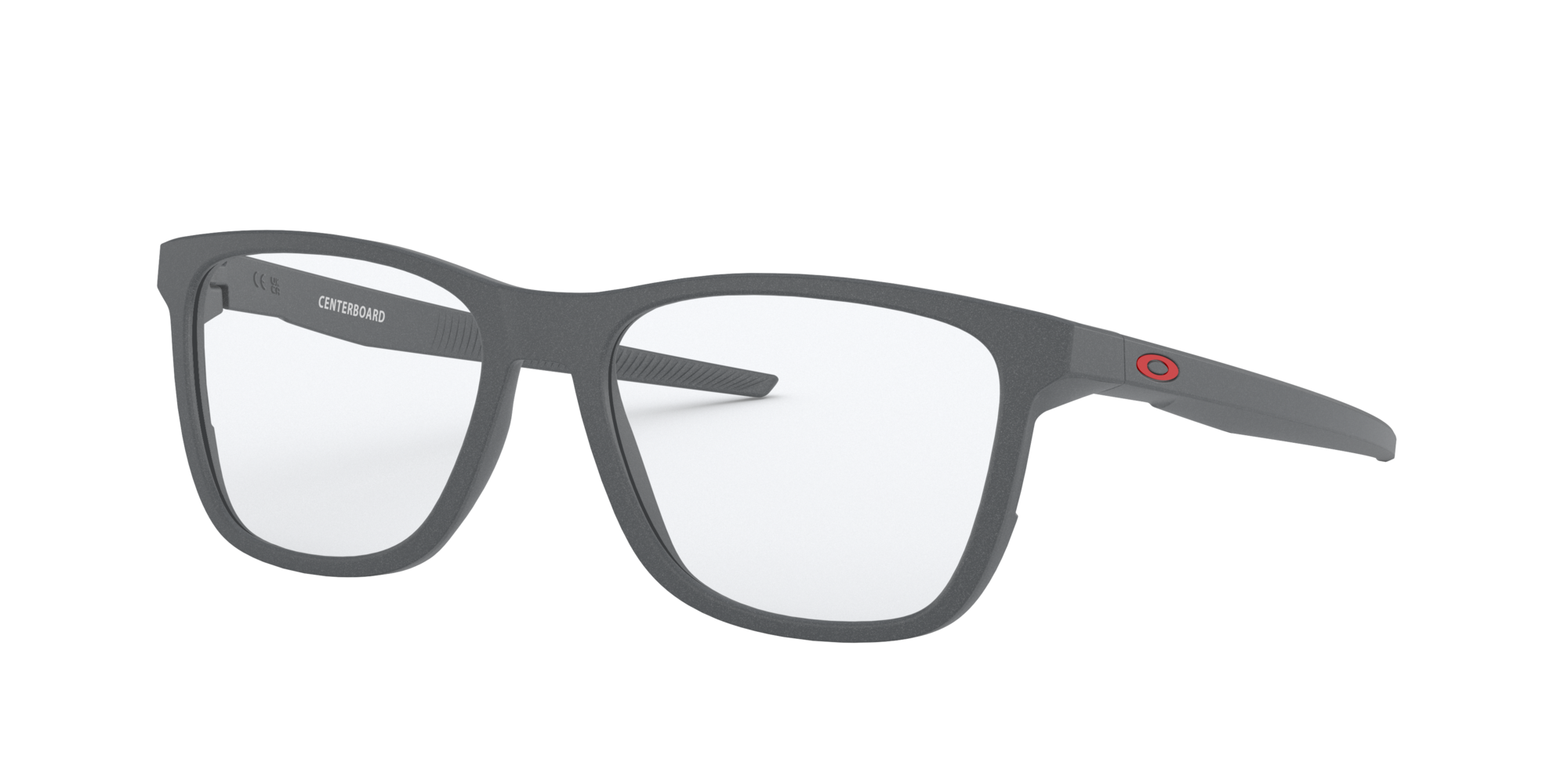 Oakley Uomo Oakley OX8163 CENTERBOARD 816304 Montature da vista O_Matter Grigio Rotonda Normale