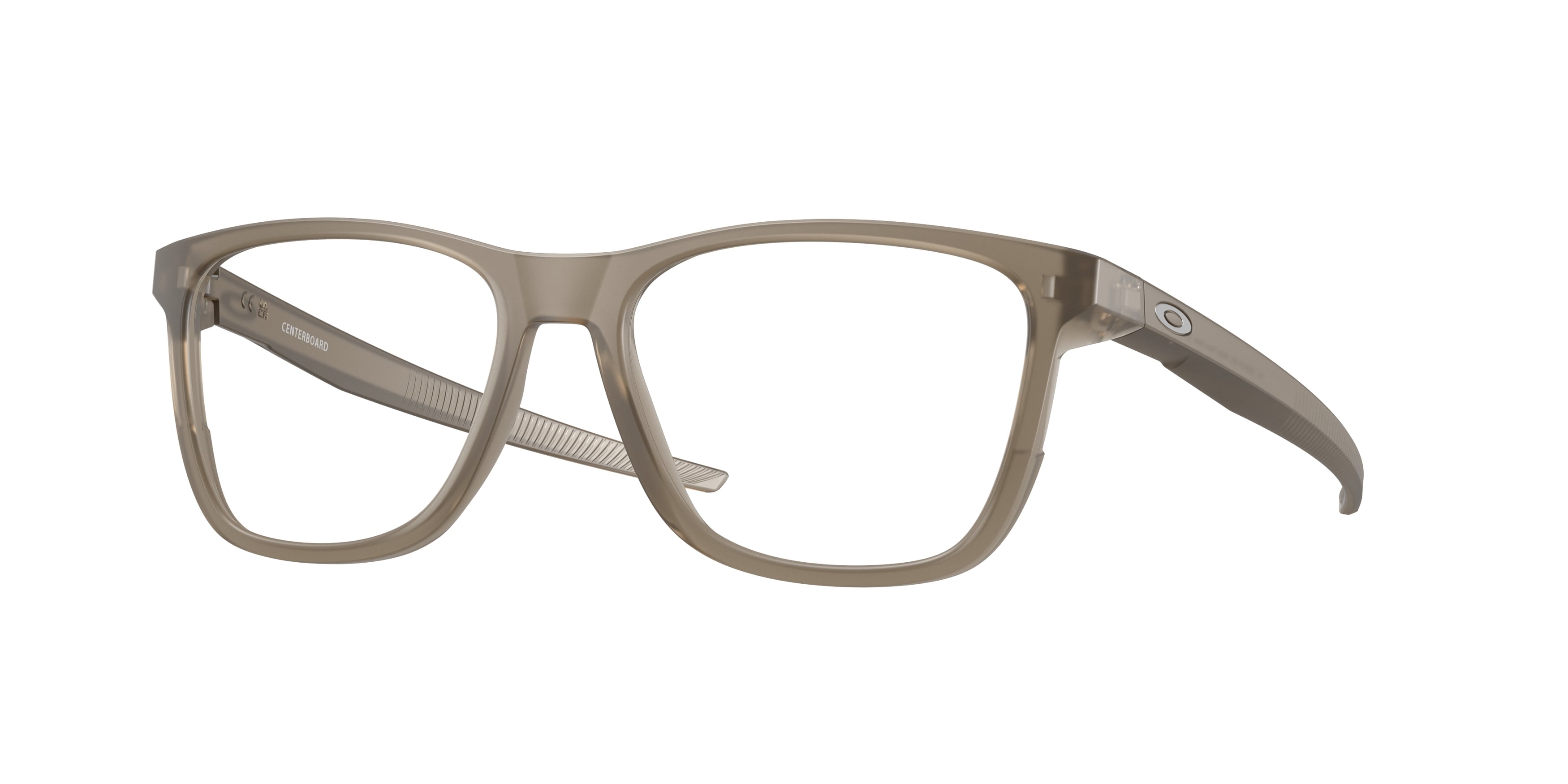 Oakley Uomo Oakley OX8163 CENTERBOARD 816313 Montature da vista O_Matter Marrone Trasparente Rotonda Normale
