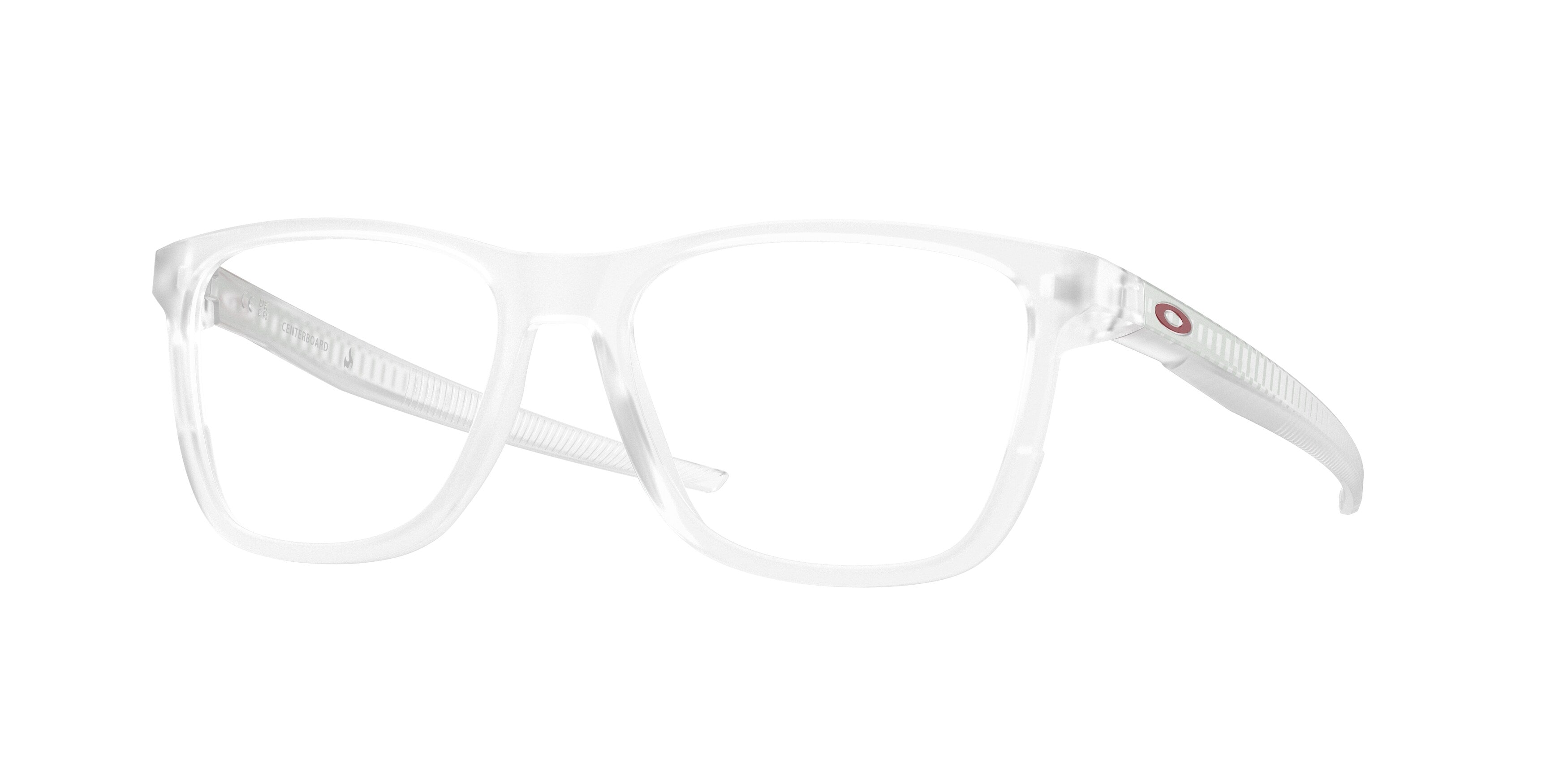 Oakley Uomo Oakley OX8163 CENTERBOARD 816315 Montature da vista O_Matter Trasparente Trasparente Rotonda Normale