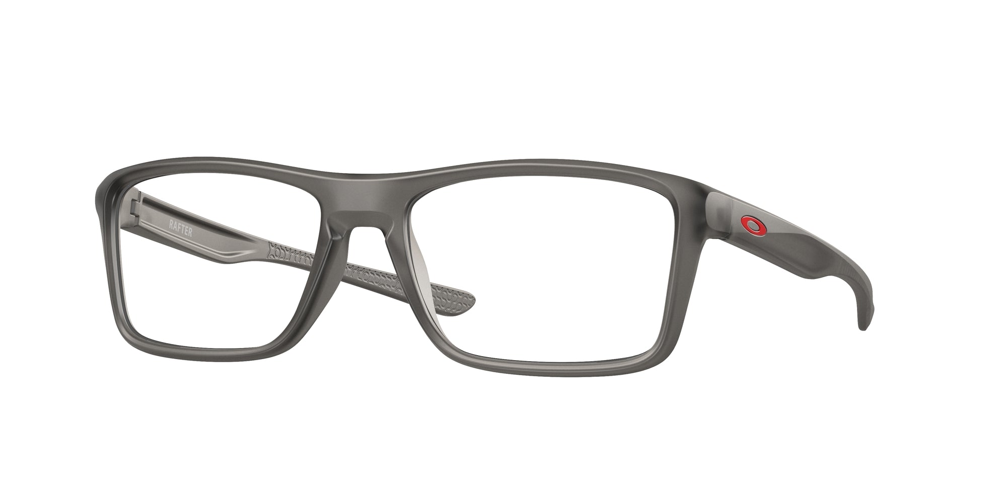 Oakley Uomo Oakley OX8178 RAFTER 817802 Montature da vista O_Matter Grigio Trasparente Squadrata Normale