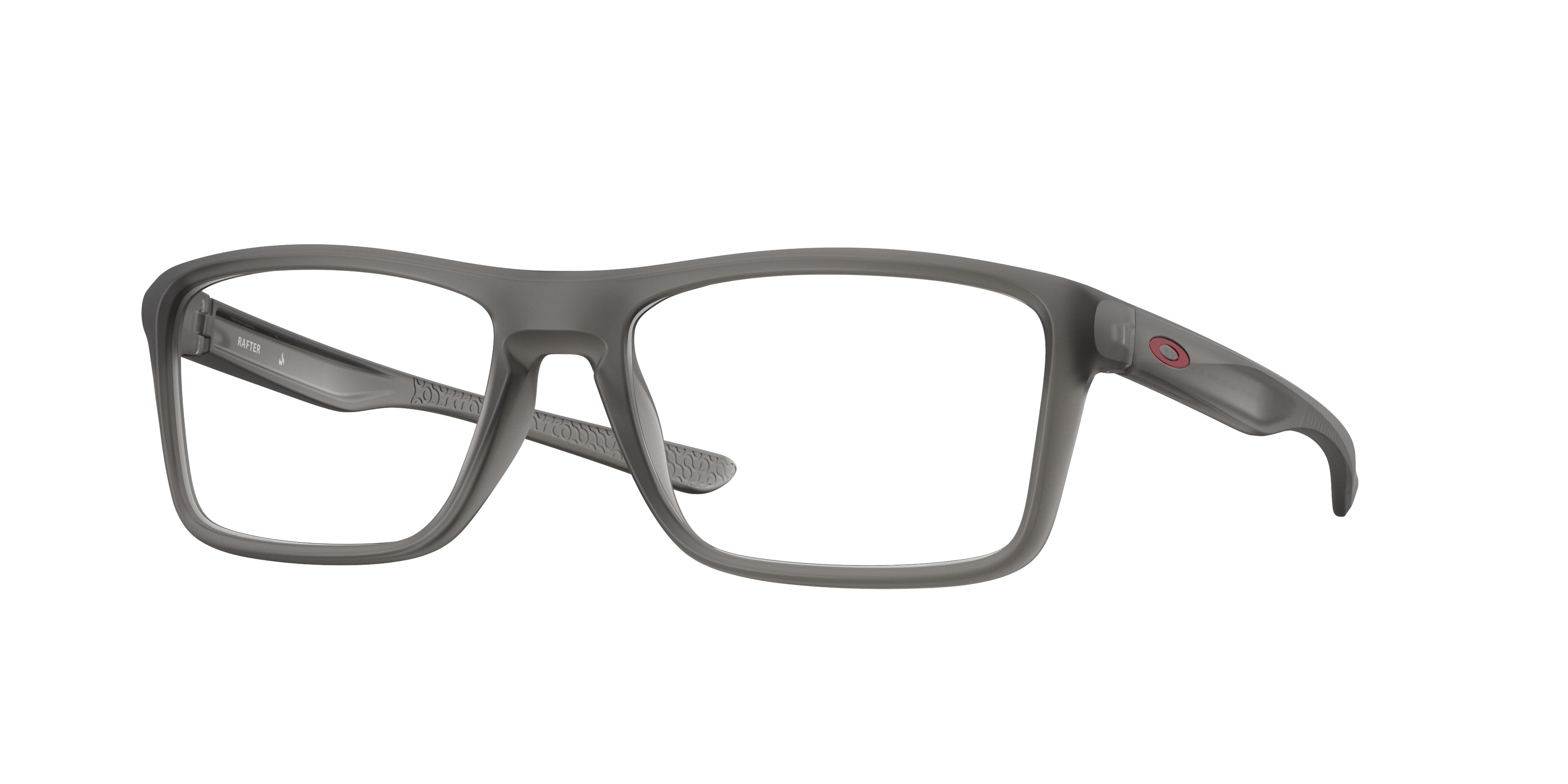 Oakley Uomo Oakley OX8178 RAFTER 817811 Montature da vista O_Matter Grigio Trasparente Squadrata Normale
