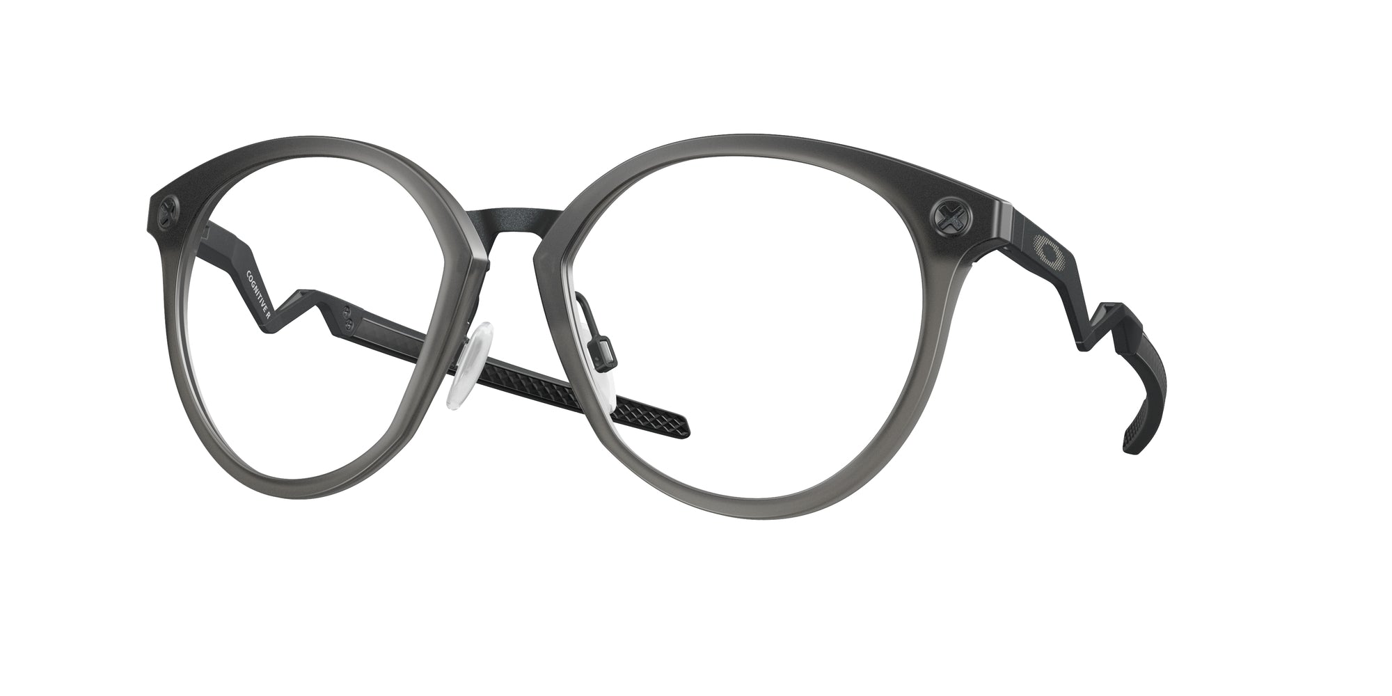 Oakley Uomo Oakley OX8181 COGNITIVE R 818102 Montature da vista Titanio Grigio Rotonda Normale Oakley Uomo Oakley OX8181 COGNITIVE R 818102 Montature da vista Titanio Grigio Rotonda Normale