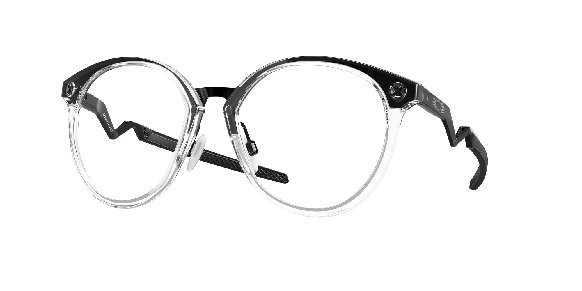 Oakley Uomo Oakley OX8181 COGNITIVE R 818103 Montature da vista Titanio Trasparente Rotonda Normale Oakley Uomo Oakley OX8181 COGNITIVE R 818103 Montature da vista Titanio Trasparente Rotonda Normale