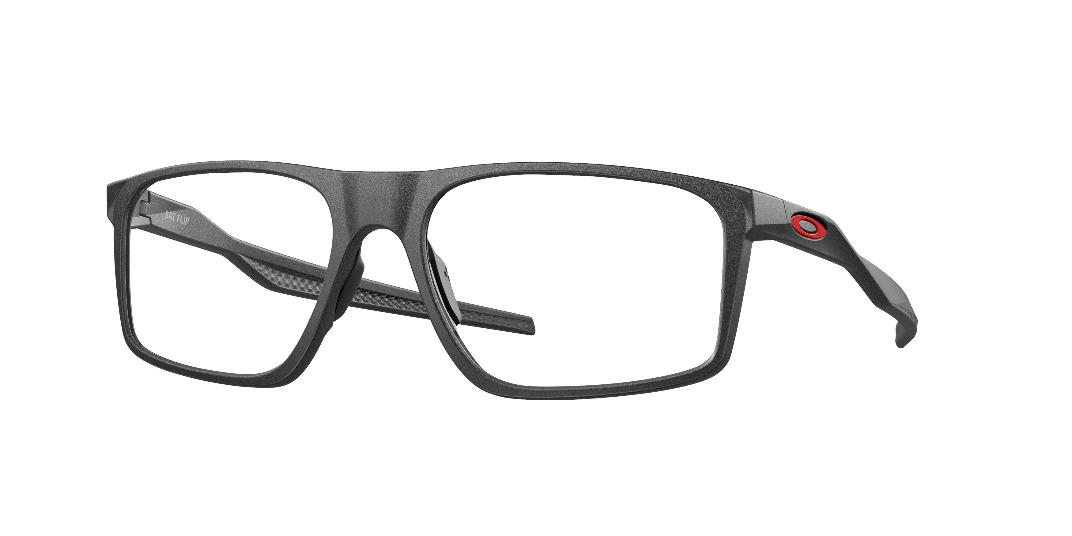 Oakley Uomo Oakley OX8183 BAT FLIP 818304 Montature da vista O_Matter Grigio Trasparente Squadrata Normale Oakley Uomo Oakley OX8183 BAT FLIP 818304 Montature da vista O_Matter Grigio Trasparente Squadrata Normale