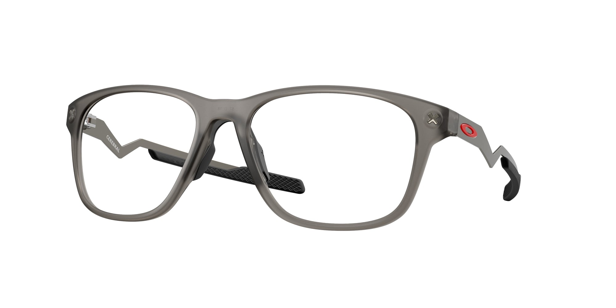 Oakley Uomo Oakley OX8187 CEREBRAL 818702 Montature da vista O_Matter Grigio Squadrata Normale Oakley Uomo Oakley OX8187 CEREBRAL 818702 Montature da vista O_Matter Grigio Squadrata Normale
