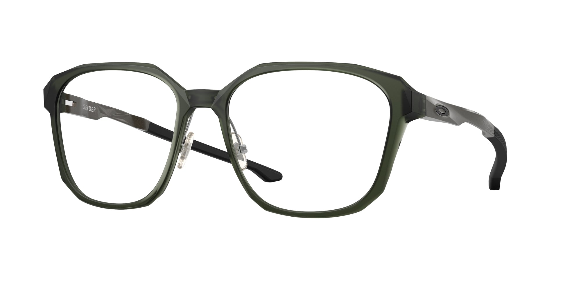 Oakley Uomo Oakley OX8193 SLENDER 819304 Montature da vista O_Matter Verde Squadrata Normale
