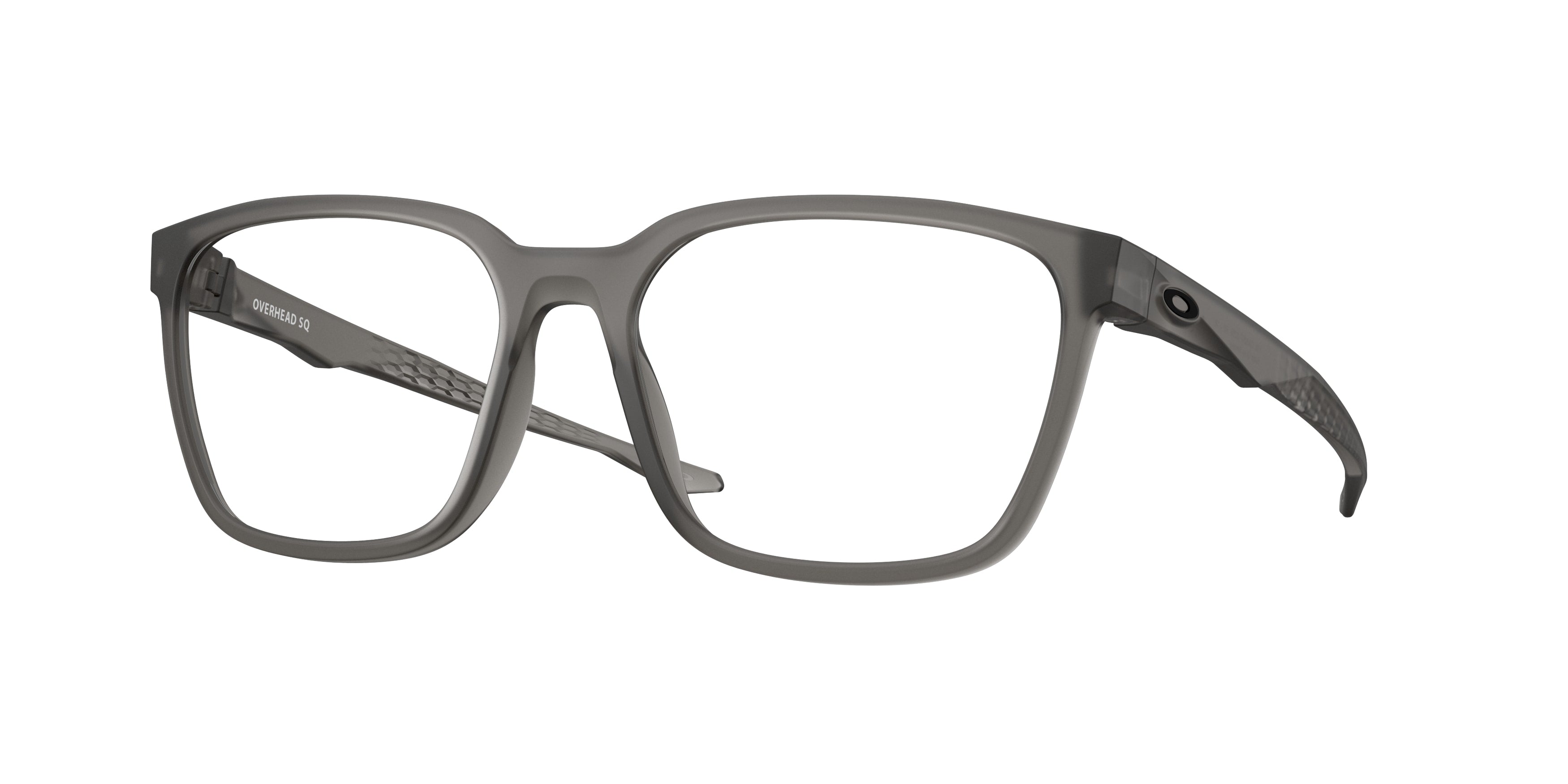 Oakley Uomo Oakley OX8207 OVERHEAD SQ 820702 Montature da vista O_Matter Grigio Trasparente Squadrata Normale