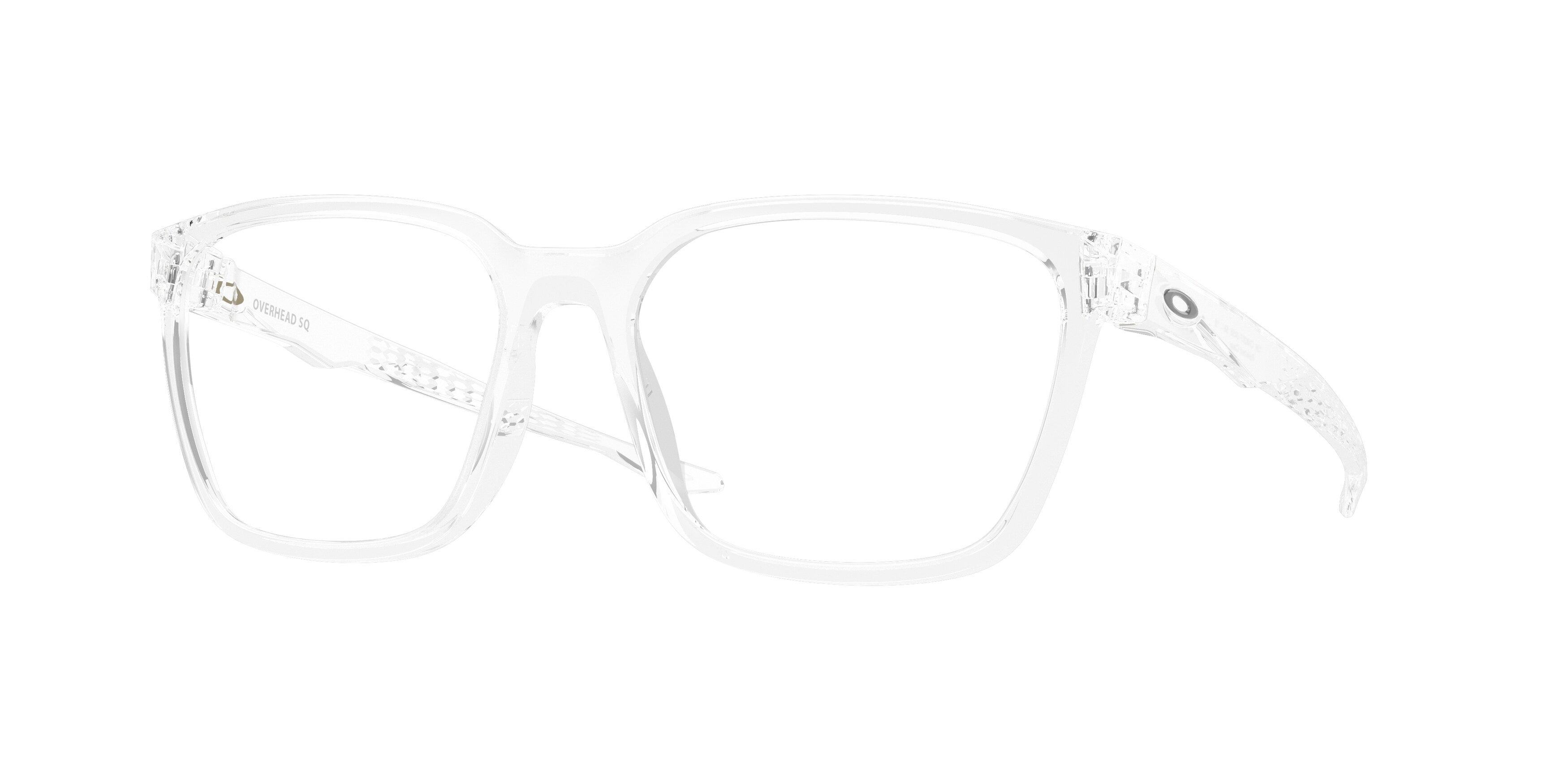 Oakley Uomo Oakley OX8207 OVERHEAD SQ 820704 Montature da vista O_Matter Trasparente Trasparente Squadrata Normale
